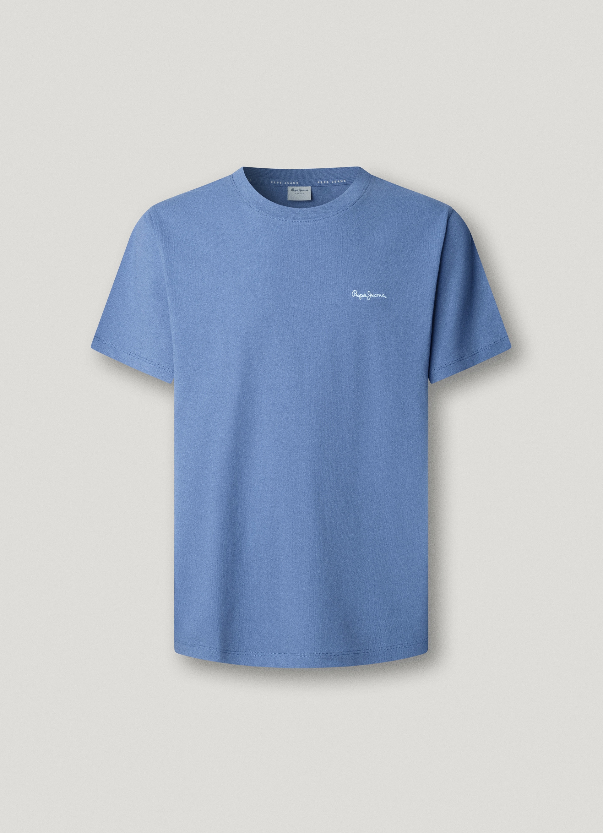 Pepe Jeans T-Shirt »CONTRAST CONNOR« mit Rundhals und gesticktem Logo