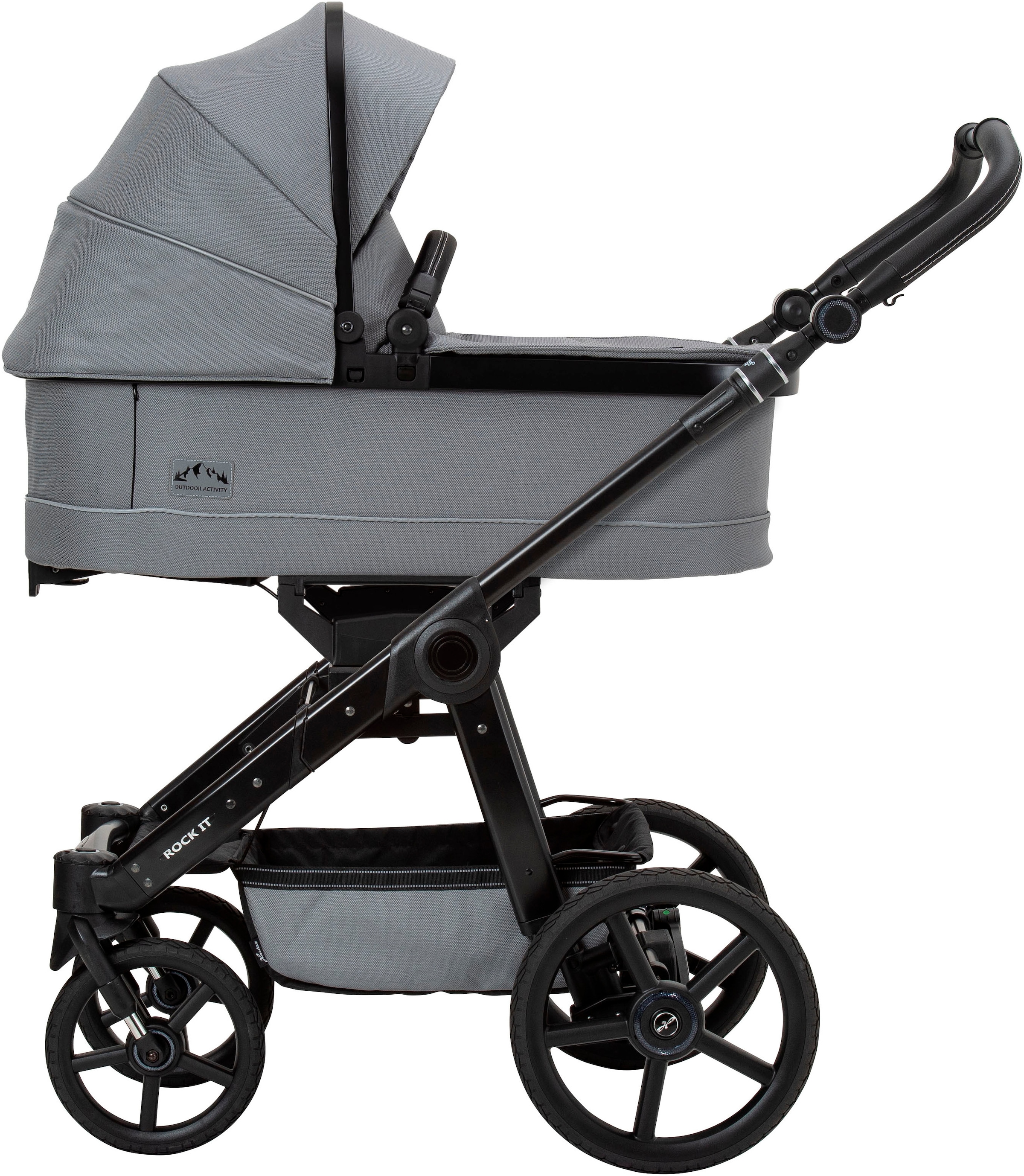 Hartan Kombi-Kinderwagen »Rock it GTR Outdoor mit Handbremse«, Made in Germany