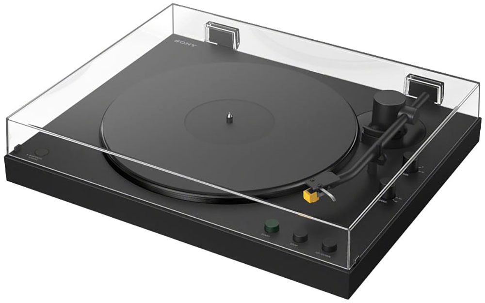 Sony Plattenspieler »PS-LX5BT + SRS-XB100« Vollautomatik, Riemenantrieb, Tonabnehmer, Hi Res Wi, Phono Vorv.