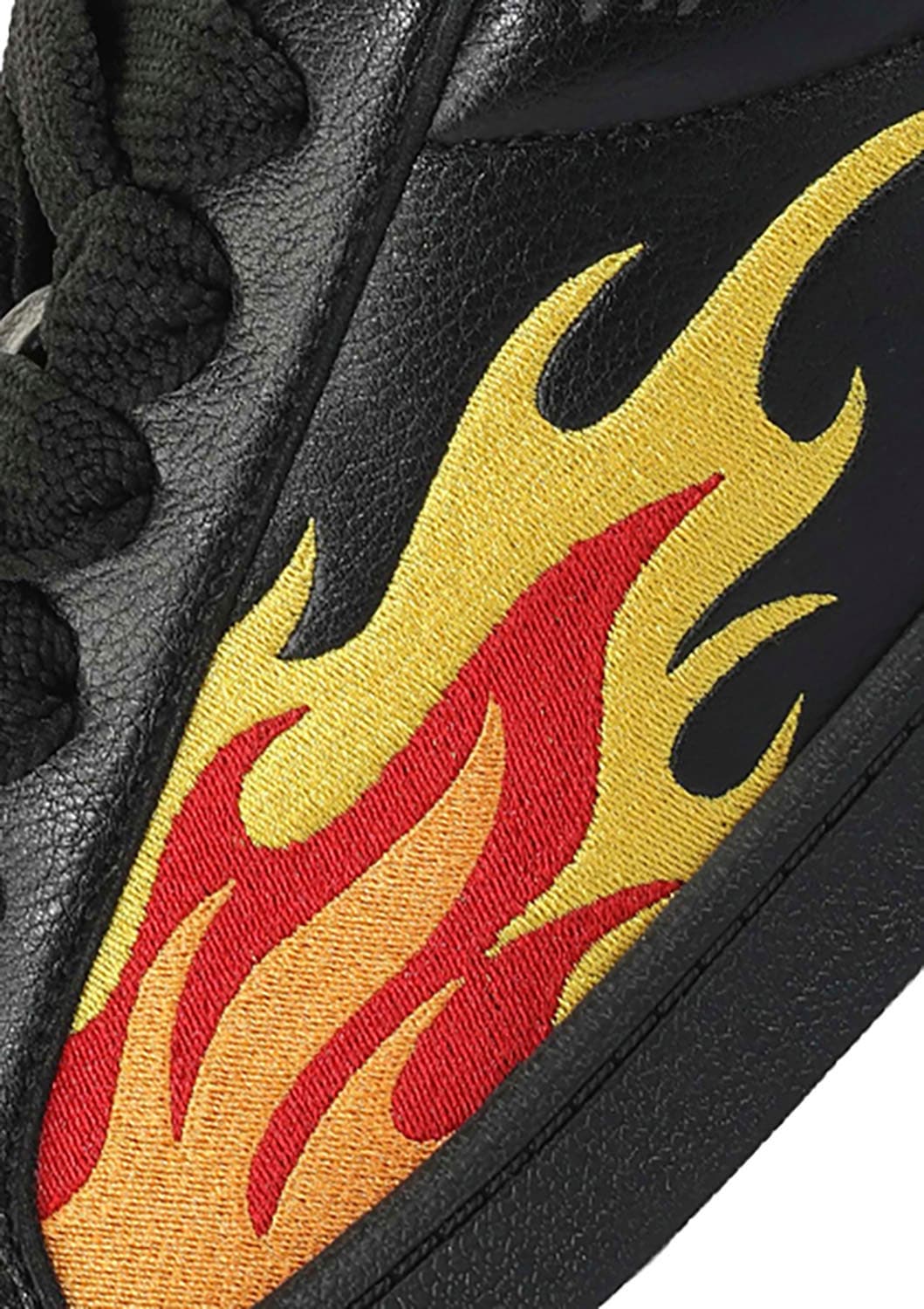 Buffalo Sneaker »LIBERTY«, Freizeitschuh, Halbschuh, Schnürschuh mit Flammen-Motiv
