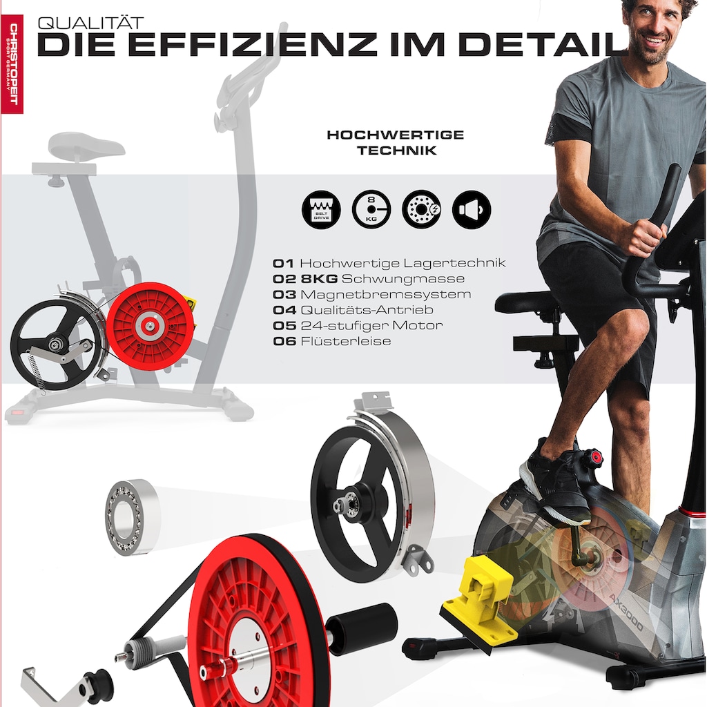 Christopeit Sport® Ergometer »AX 3000«