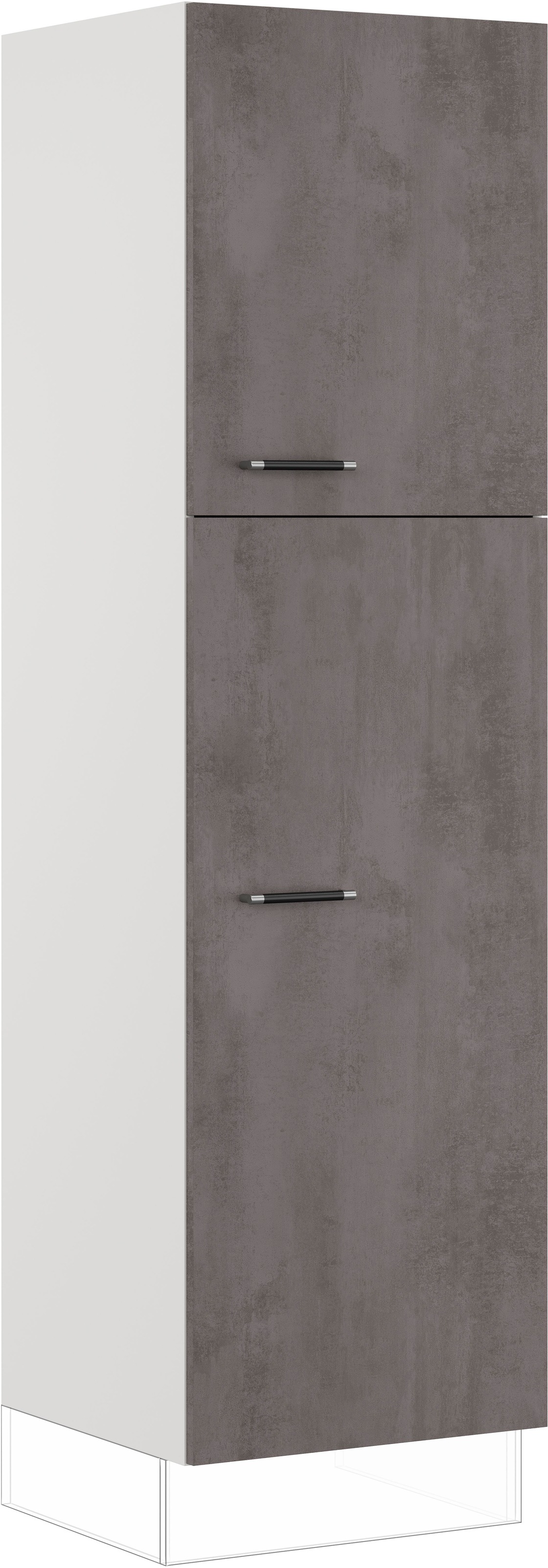 IMPULS KÜCHEN Wäscheschrank ""Prag", Breite/Höhe: 60/205,1 cm, mit Wäschekö günstig online kaufen