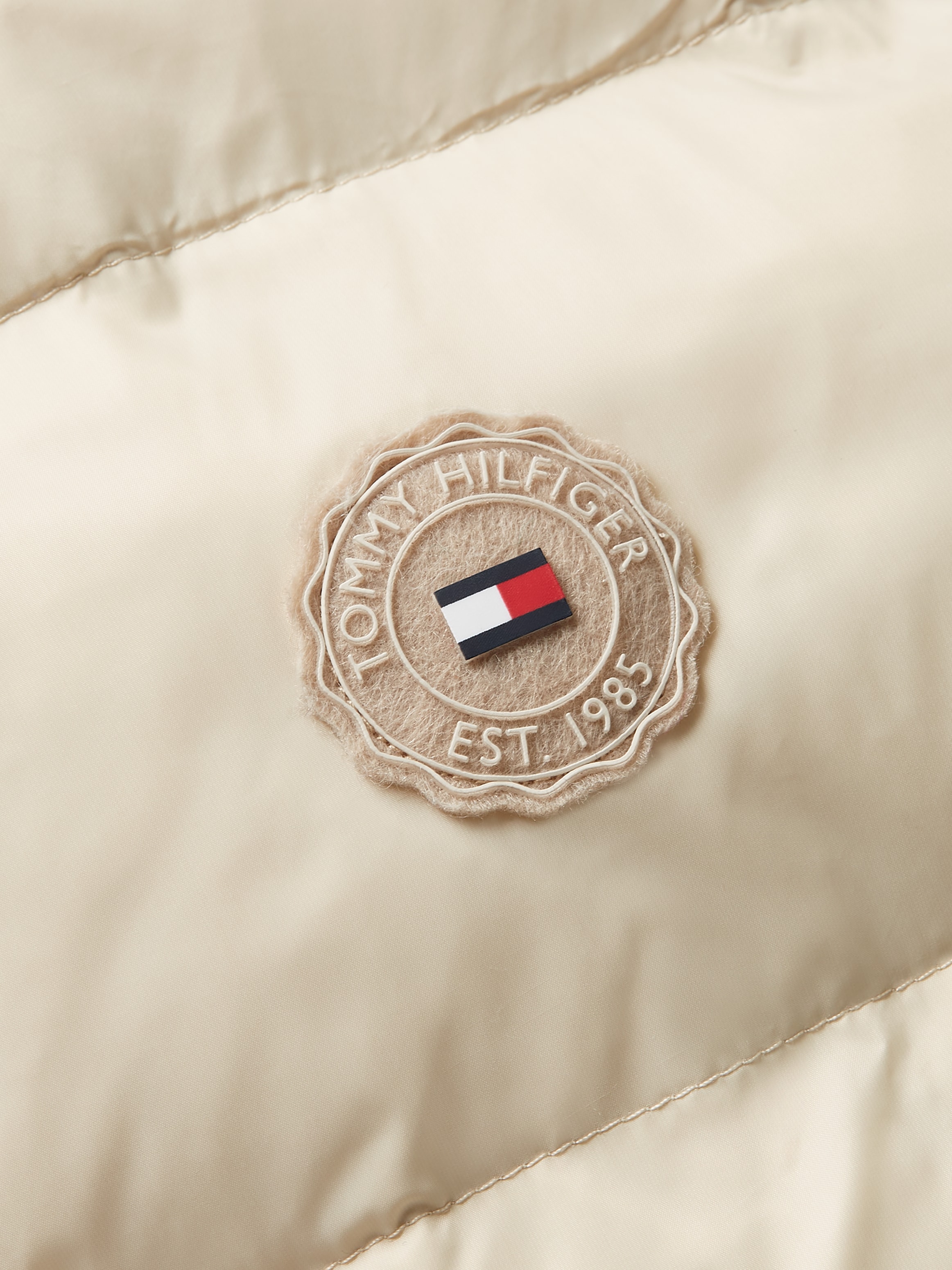 Tommy Hilfiger Langmantel, mit Logoprägung