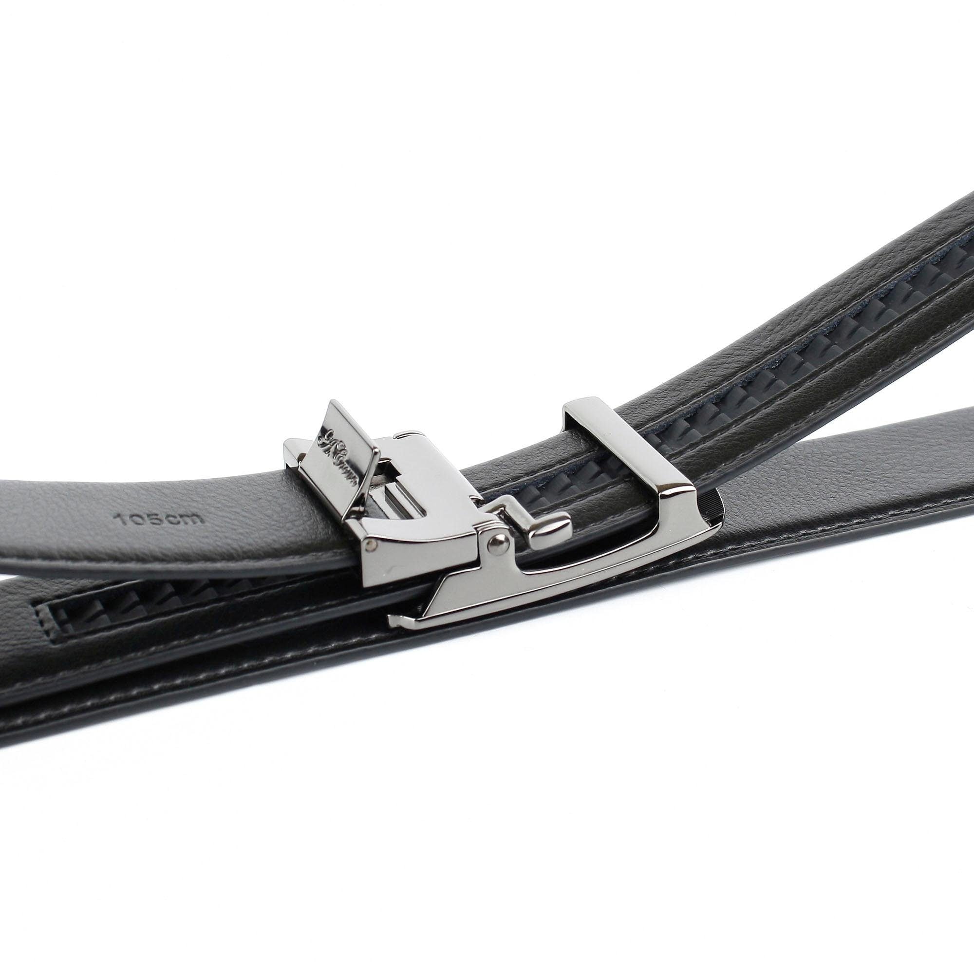 Anthoni Crown Ledergürtel, Eleganter Herrengürtel, geprägt