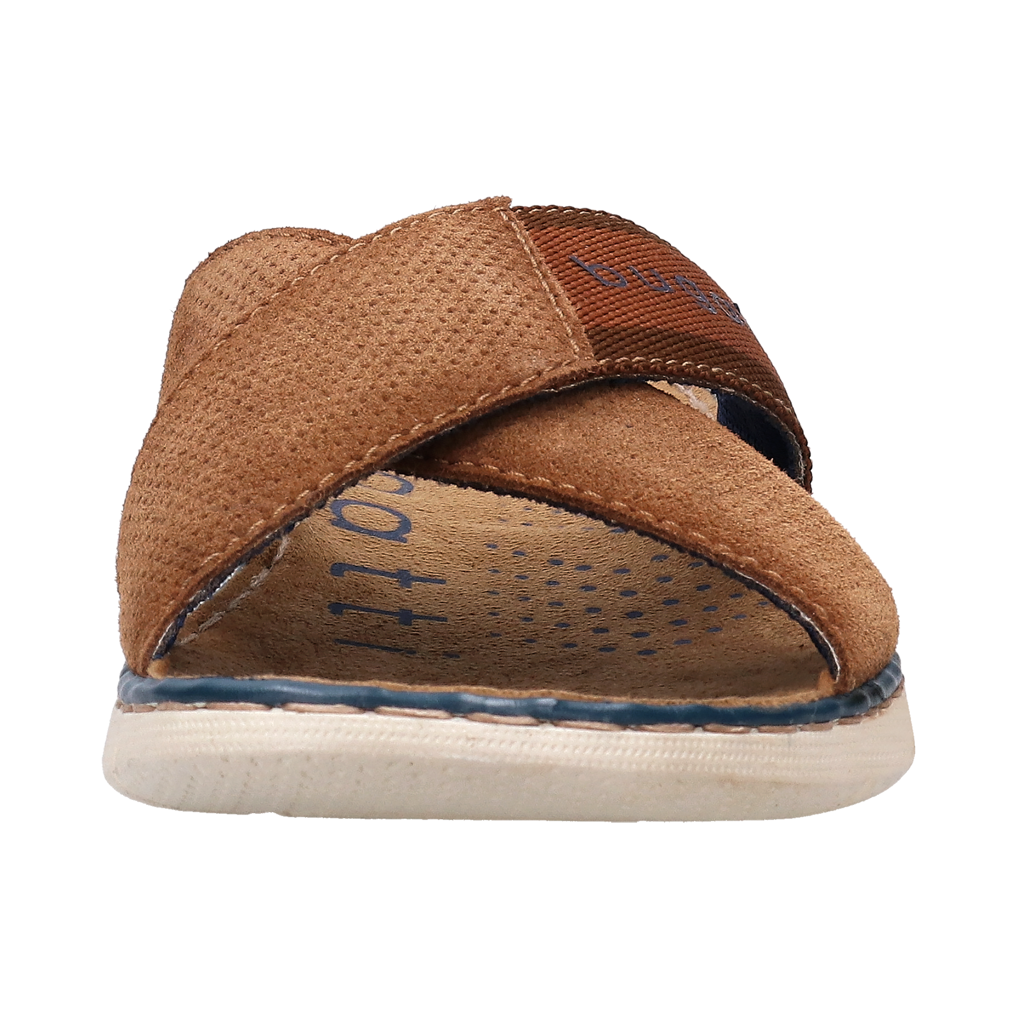 bugatti Pantolette  Sommerschuh, Hausschuh, Strandschuh mit Kreuz-Steg