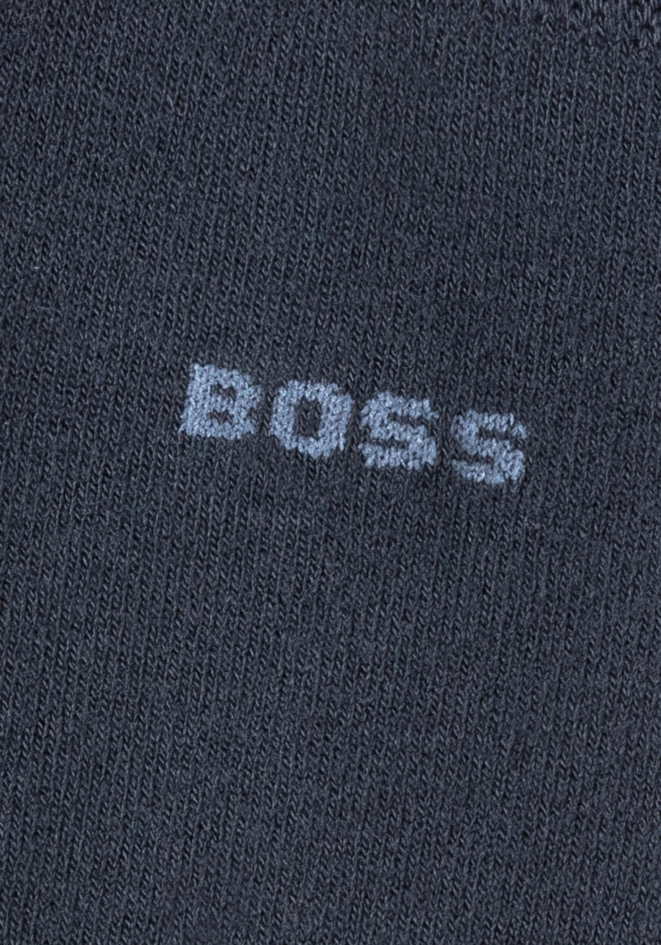 BOSS Businesssocken »2P RS Bamboo 1027«, (Packung, 2 Paar), mit Strickbündchen