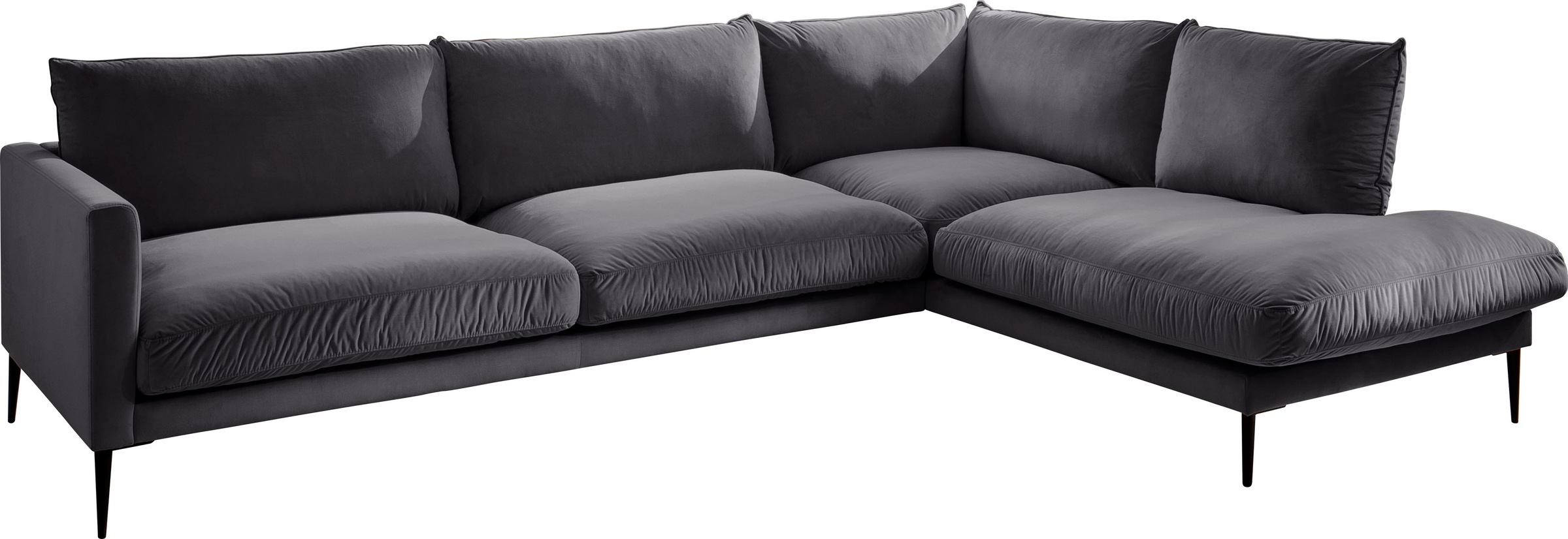 Trends by HG Polsterecke »Svea L-Form«, Ottomane rechts oder links, mit Met günstig online kaufen