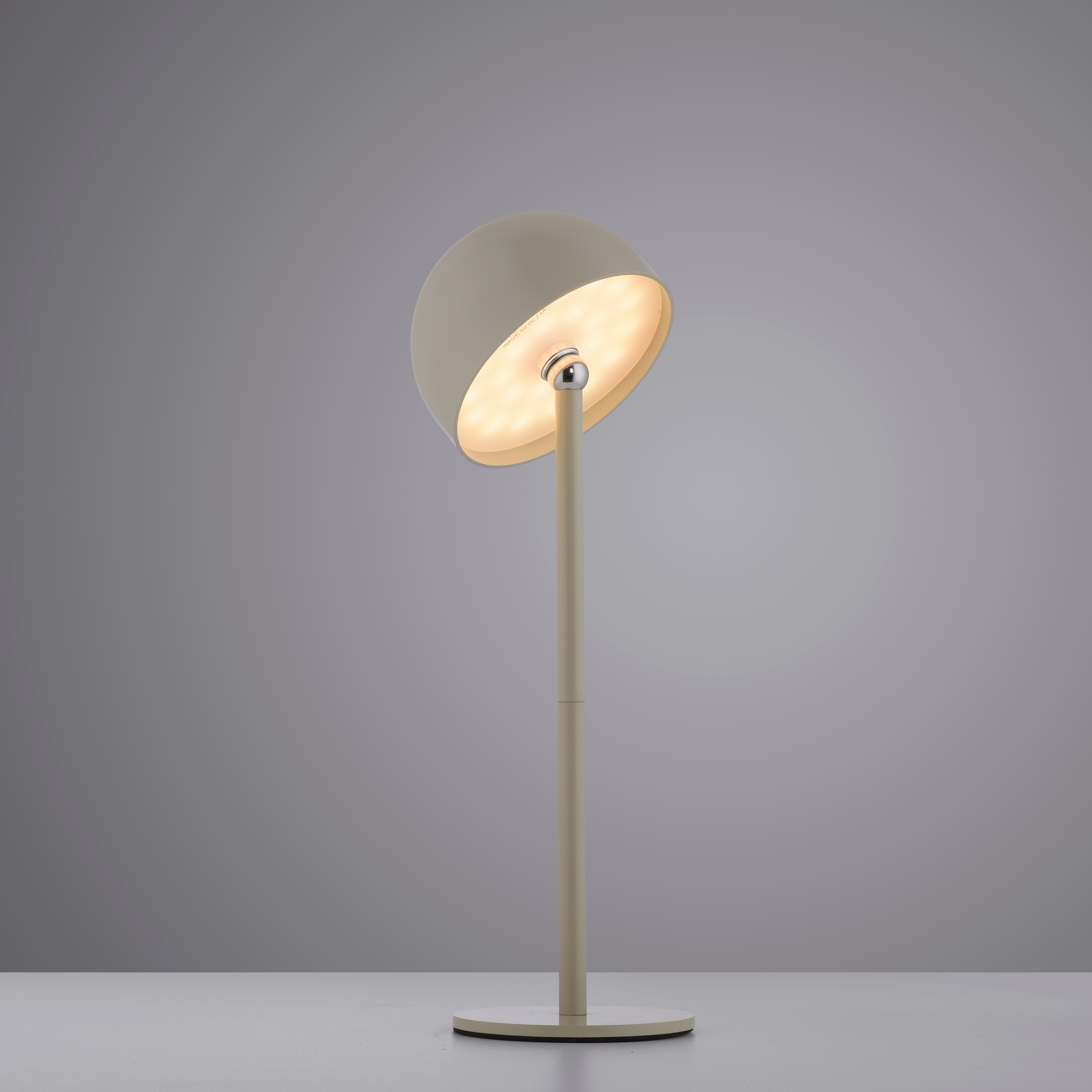 my home Tischleuchte »Akku Tischleuchte Hesper Indoor Outdoor, magnetischer Flaschenaufsatz«, 1 flammig, Leuchtmittel LED-Board | LED fest integriert, Pilzlampe Flaschenaufsatz, Regulierung der Lichtstärke, Pilz, Lampe