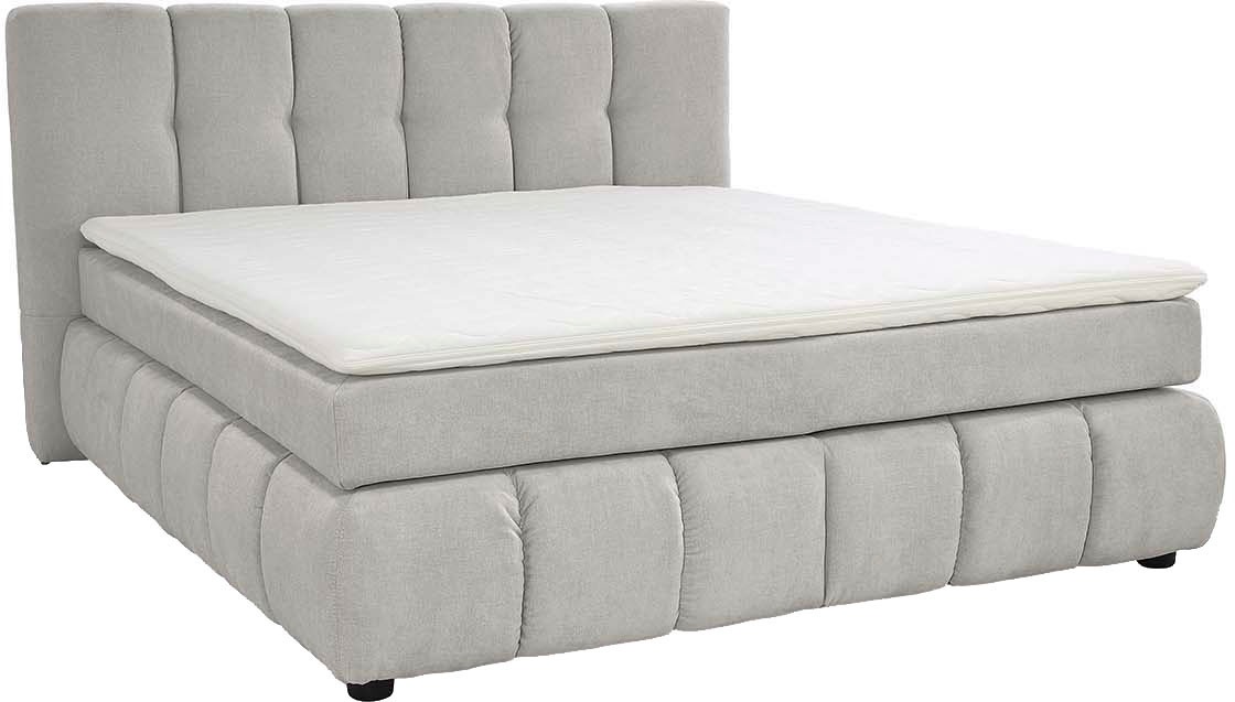 Jockenhöfer Gruppe Boxspringbett Cora, Wende-Bonell-Federkern-Matratze (H2/ günstig online kaufen