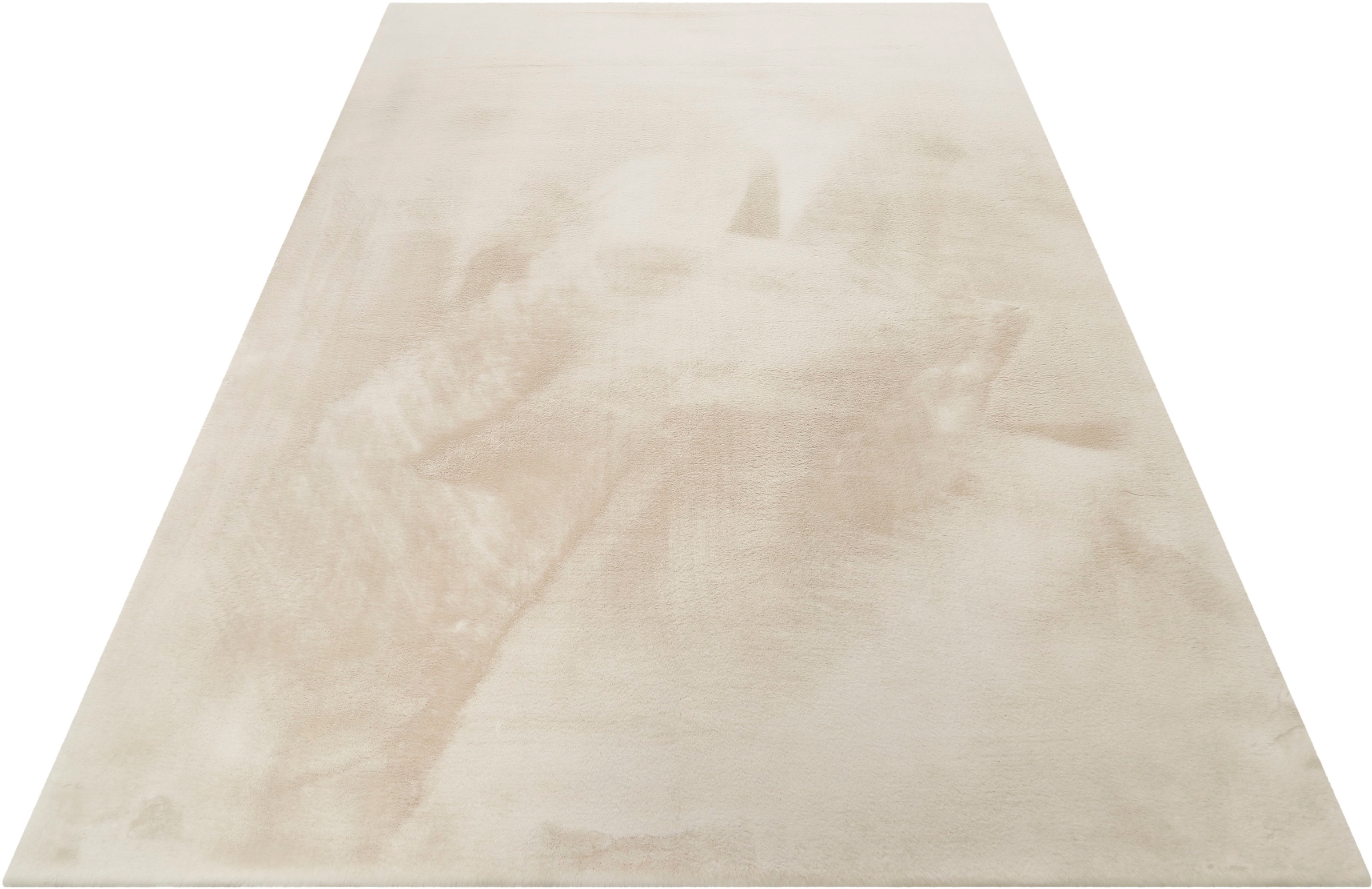 2. Bild von Esprit Hochflor-Teppich »Alice Kunstfell«, rechteckig, Kaninchenfell-Haptik, besonders weich und dicht, für alle Räume