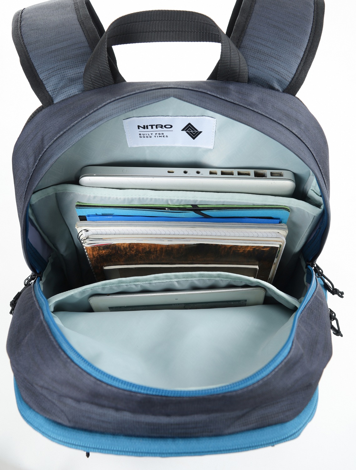 NITRO Freizeitrucksack »Future Hero«, Schulrucksack Freizeitrucksack Laptoprucksack Mäppchen