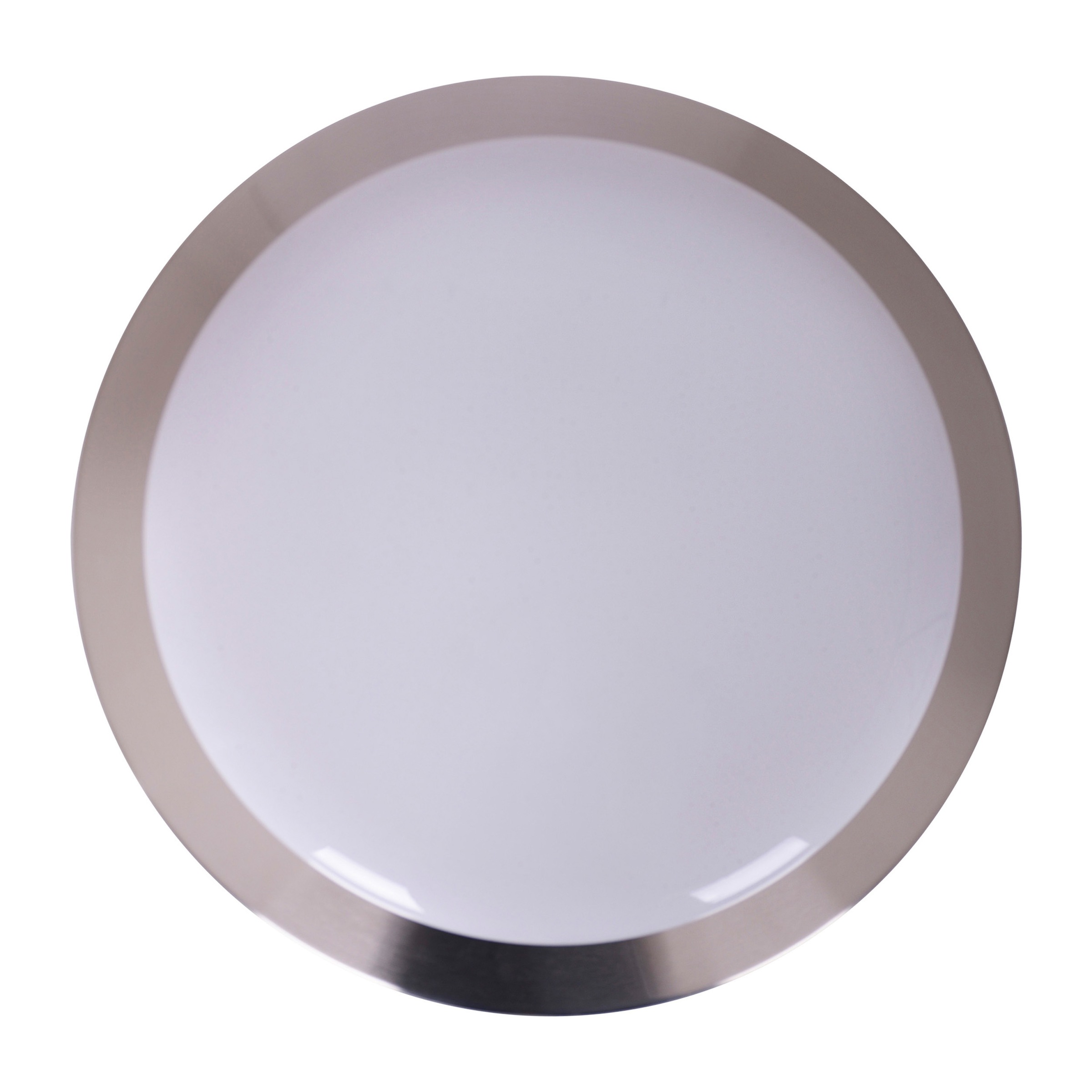 näve LED Deckenleuchte »Triest« LED-Modul 1 Stk. warmweiß - kaltweiß Schirm Kristalleffekt, Nachtlicht, CCT, RGB Rahmenbeleucht., dimmbar