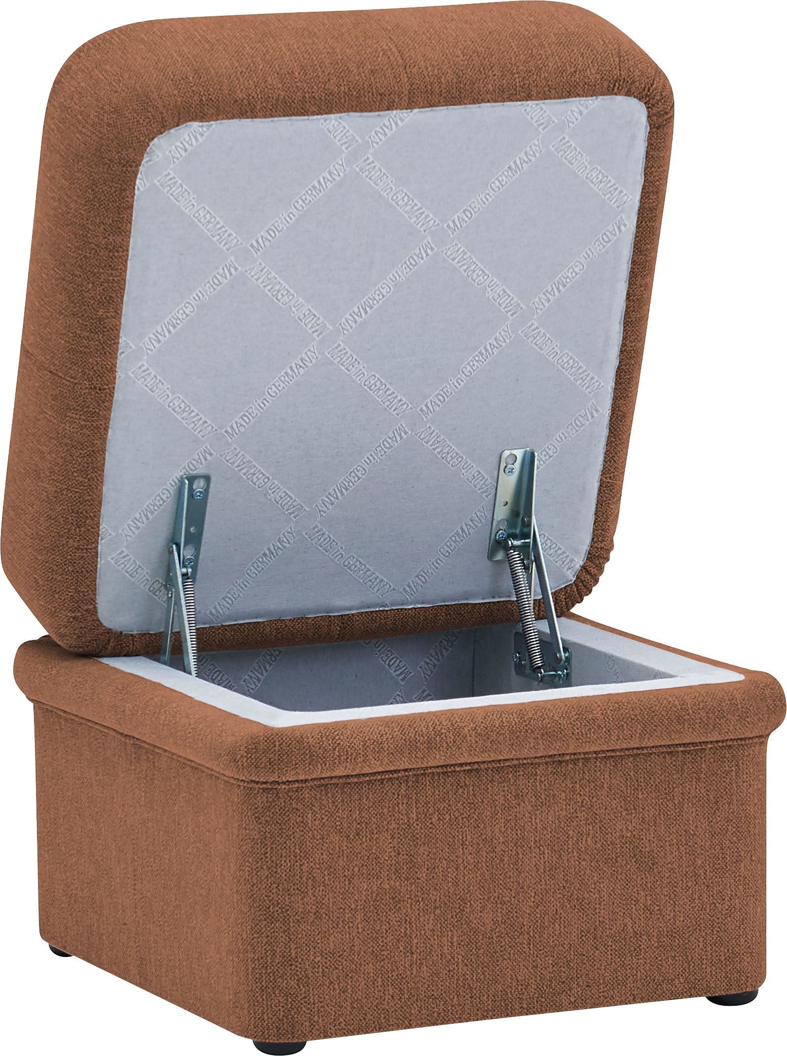 VILLA BECK Hocker »Varese«, (1 St.), inklusive aufklappbarer Sitzfläche, in Sitzhöhe 46 cm