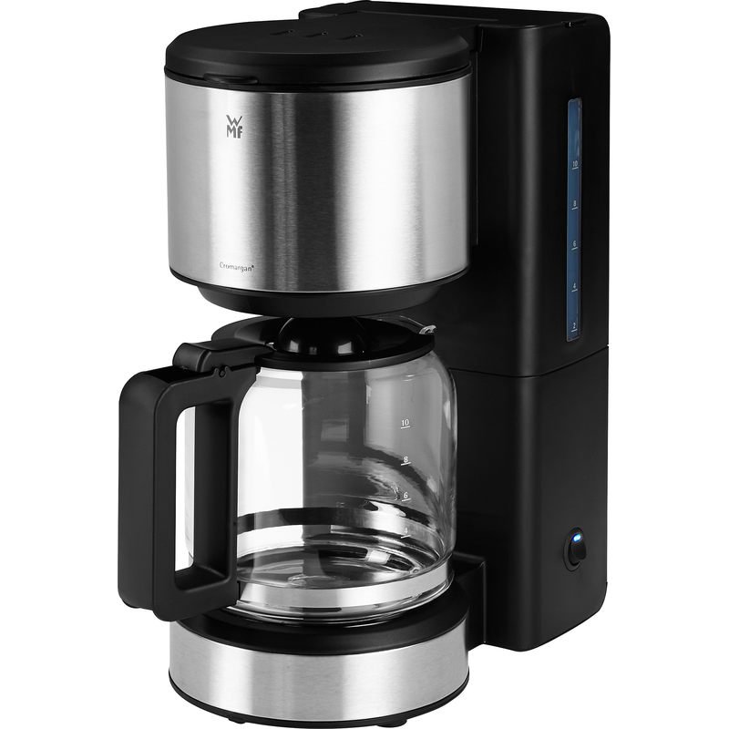 WMF Filterkaffeemaschine »Stelio Aroma« 1, 25 l Kaffeekanne Papierfilter 1x4 10 Tassen, Warmhaltefunktion, Abschaltautomatik, Cromargan, 1000 Watt...