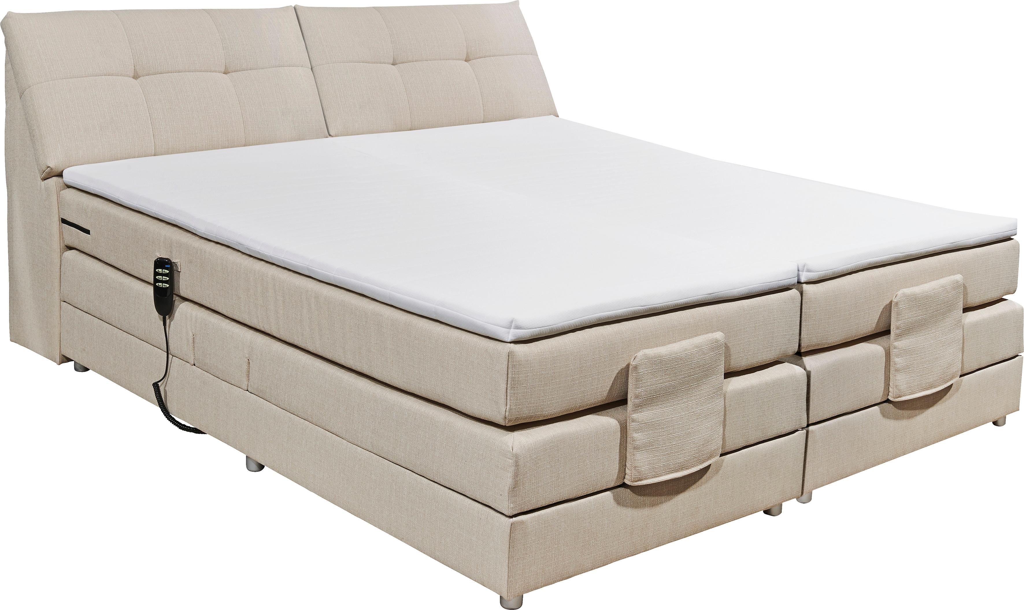 ED EXCITING DESIGN Boxspringbett »Carpino wahlweise in den Breiten 120cm od günstig online kaufen