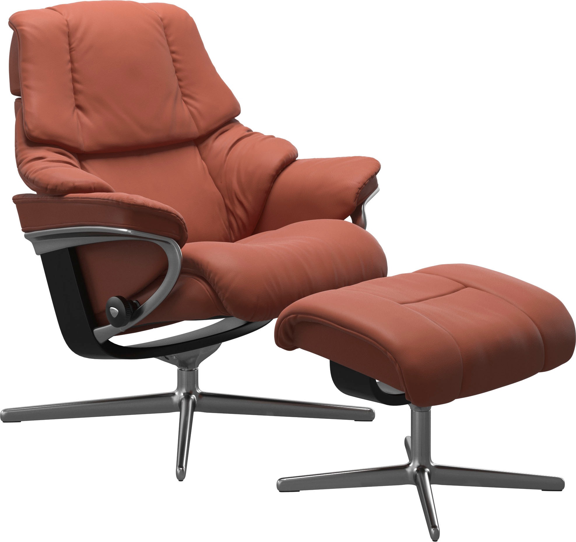 Stressless Relaxsessel "Reno", mit Cross Base, Größe S, M & L, Holzakzent S günstig online kaufen