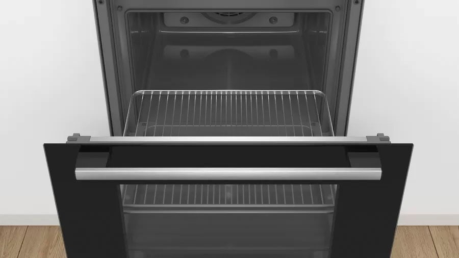 BOSCH Induktions Herd-Set »HEH579CS6«, mit Backwagen, Pyrolyse-Selbstreinigung