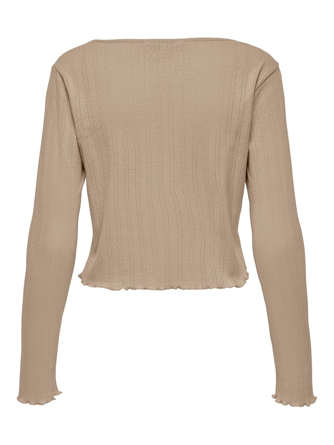 ONLY Strickjacke »ONLCARLOTTA L/S STRING CARDIGAN JRS«