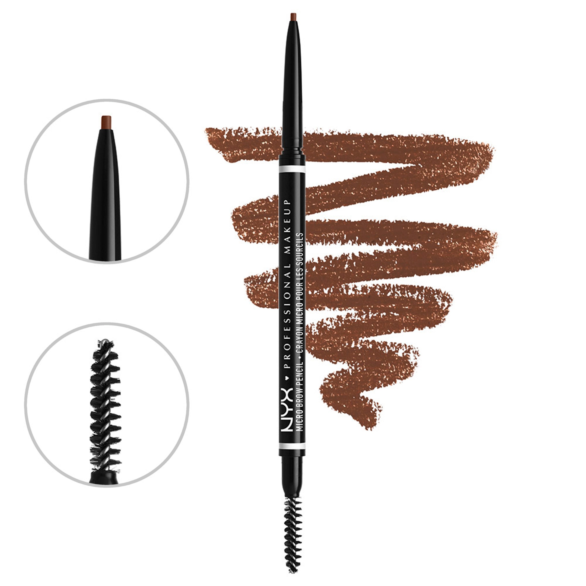 2. Bild von NYX Augenbrauen-Stift »Professional Makeup Micro Brow Pencil«, mit feinen Härchen