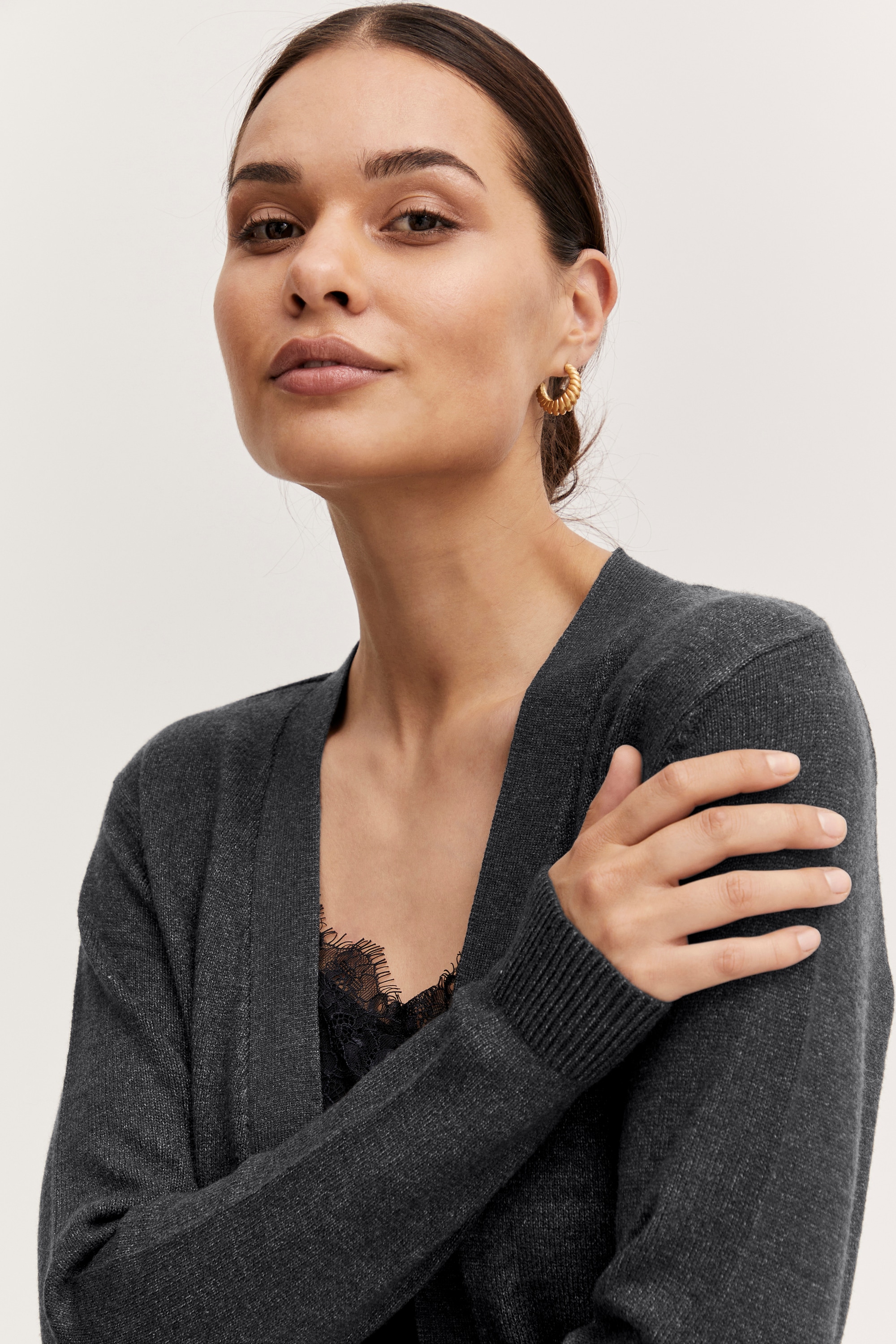 b.young Strickjacke »Langarm BYNONINA«