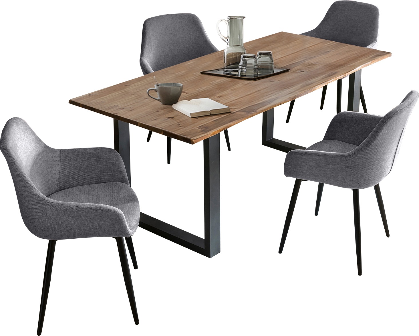 SalesFever Essgruppe »Stilvolle Essgruppe für Ihr Zuhause« Set, 5 Stk. tlg. günstig online kaufen