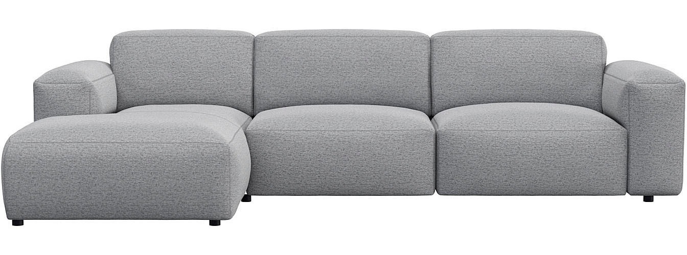 FLEXLUX Ecksofa »Lucera bequem und komfortabel durch hochwertigen Sitzaufba günstig online kaufen