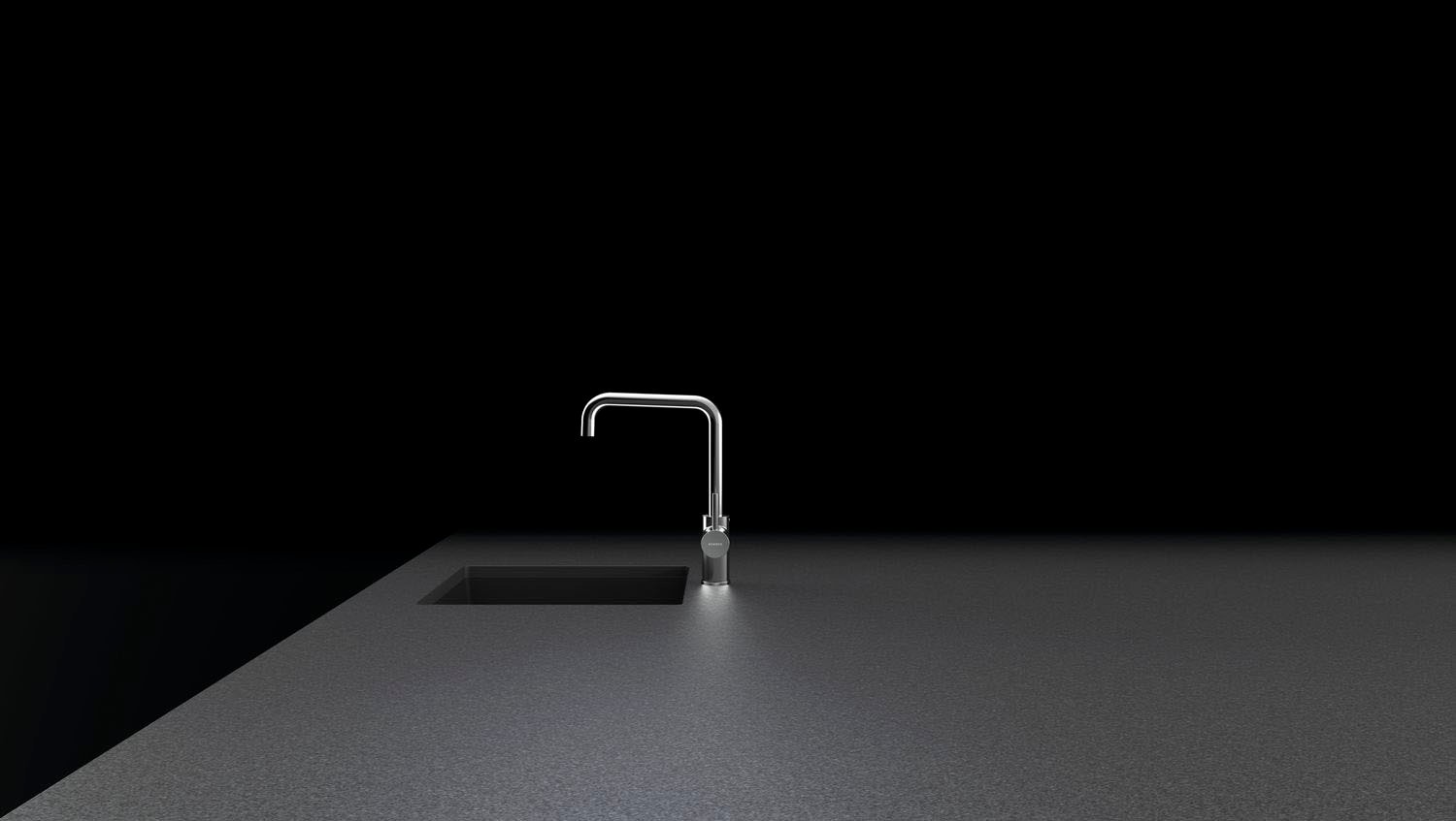 Schock Küchenarmatur »FONOS« Festauslauf, Temperaturbegrenzer, Schwenkbereich 360°