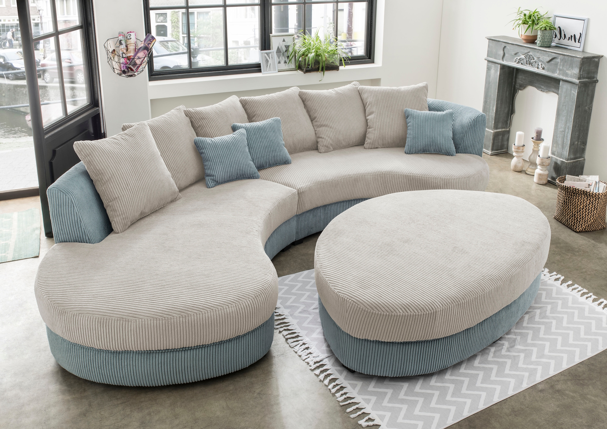 INOSIGN Ecksofa »Limoncello L-Form«, ergonomische Form günstig online kaufen