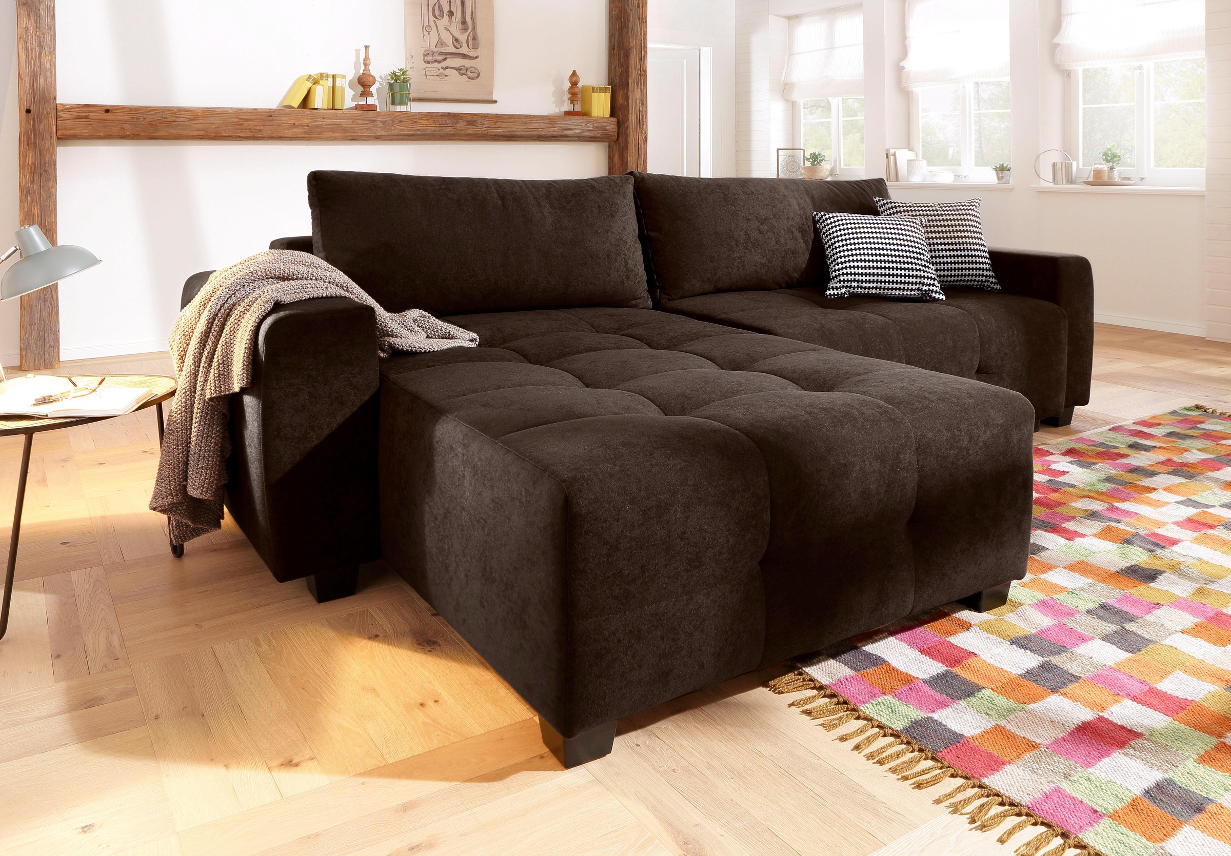 Home affaire Ecksofa »Bella L-Form, B: 254 cm - OTTO. Verlässliche Qualität günstig online kaufen