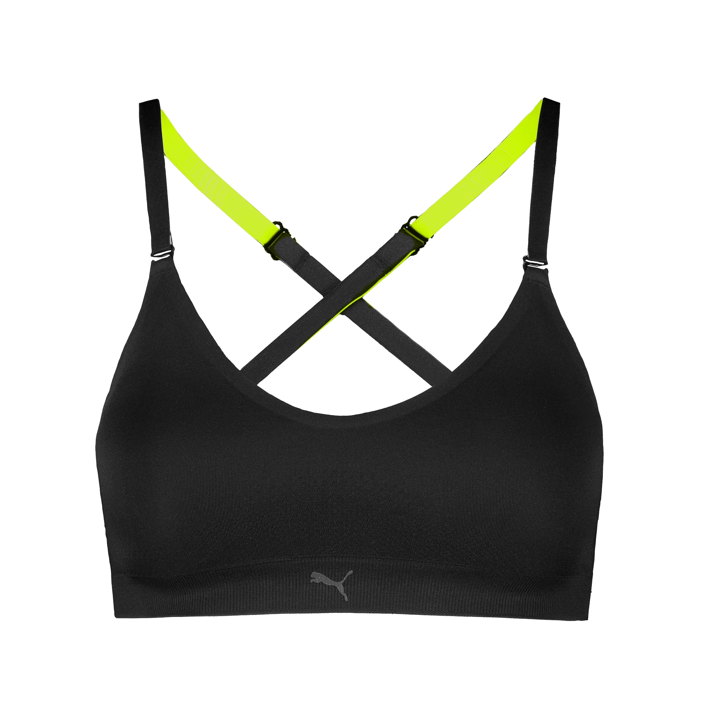 PUMA Sport-Bustier »PUMA WOMEN 3D KNIT SPORT TRIANGLE TOP« wendbare und verstellbare Träger für einen personalisierten Look