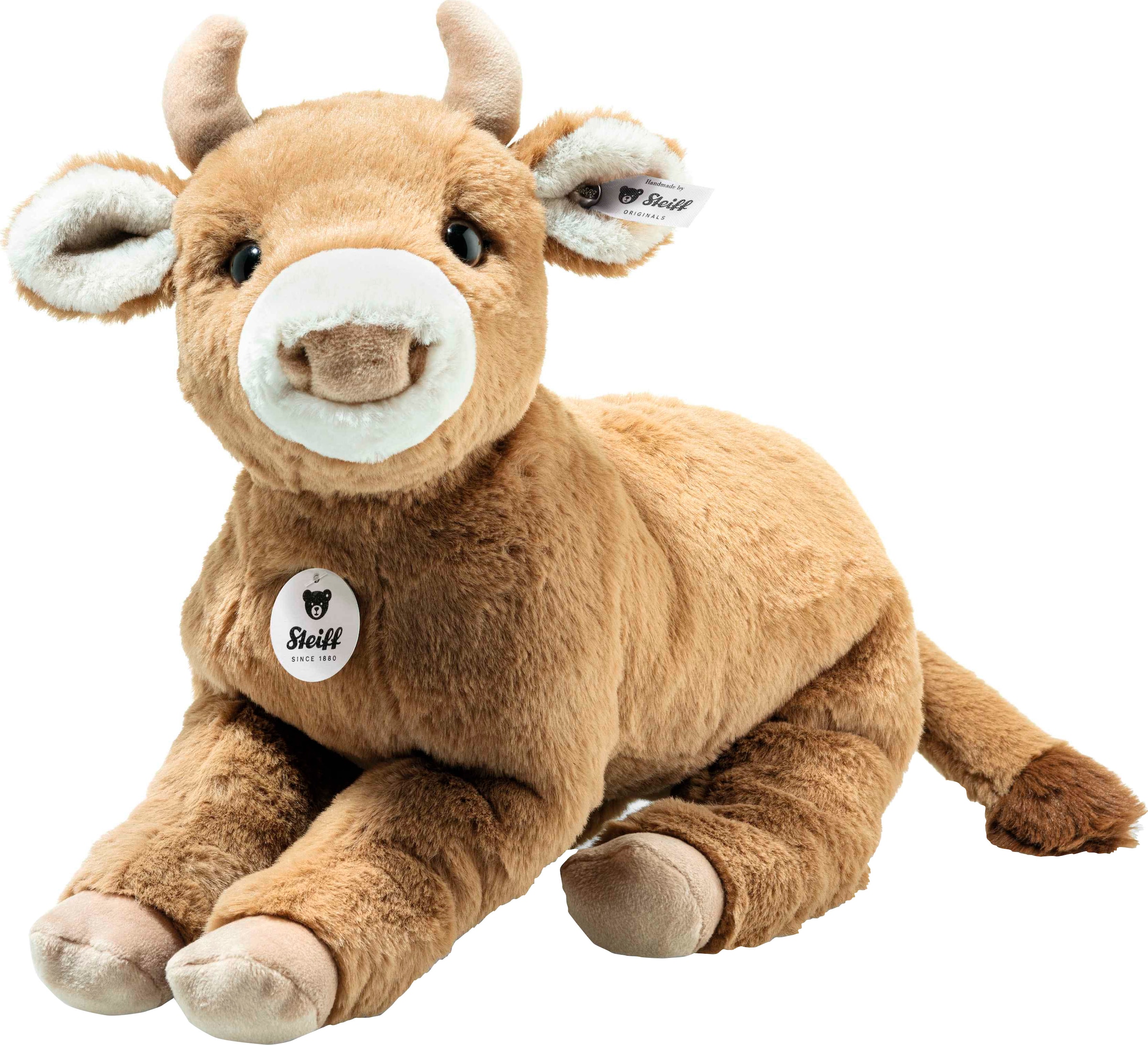 Steiff Kuscheltier »Resi Kalb, 32 cm«, aus recycelten PET Flaschen