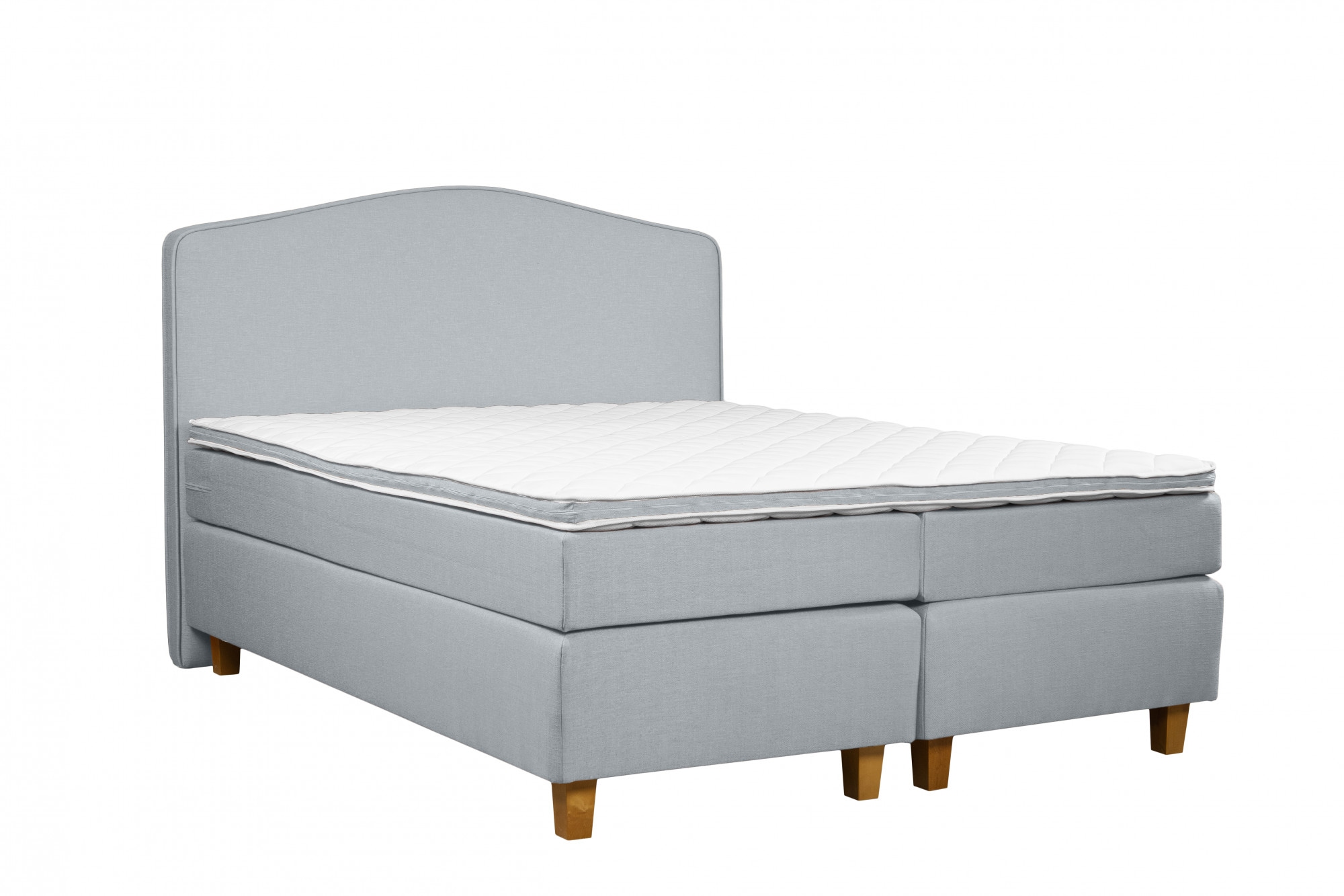INOSIGN Boxspringbett »Jalma«, Füße aus massiver Birke ; Inkl. Topper