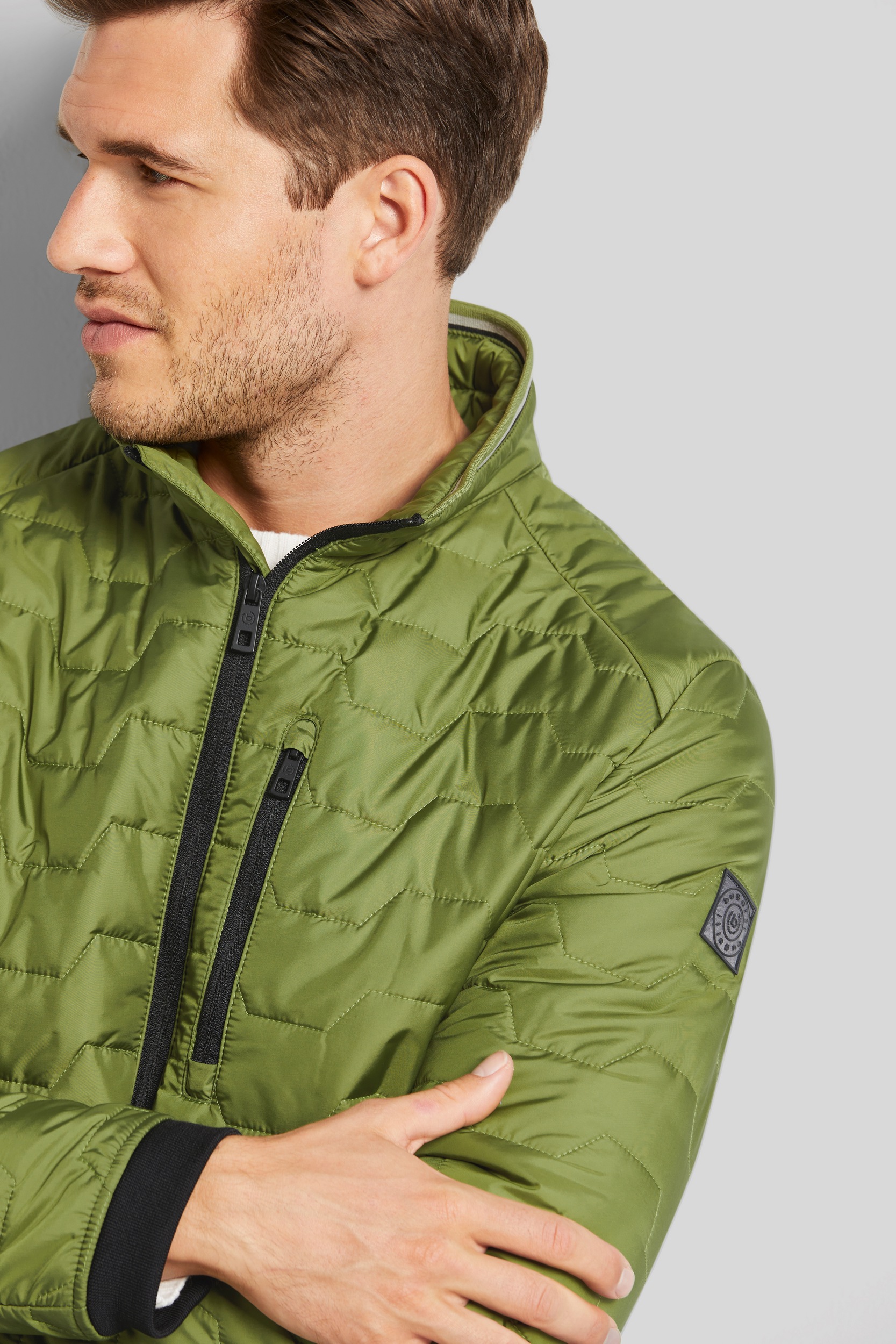 bugatti Blouson, ohne Kapuze, mit modernem Stehkragen