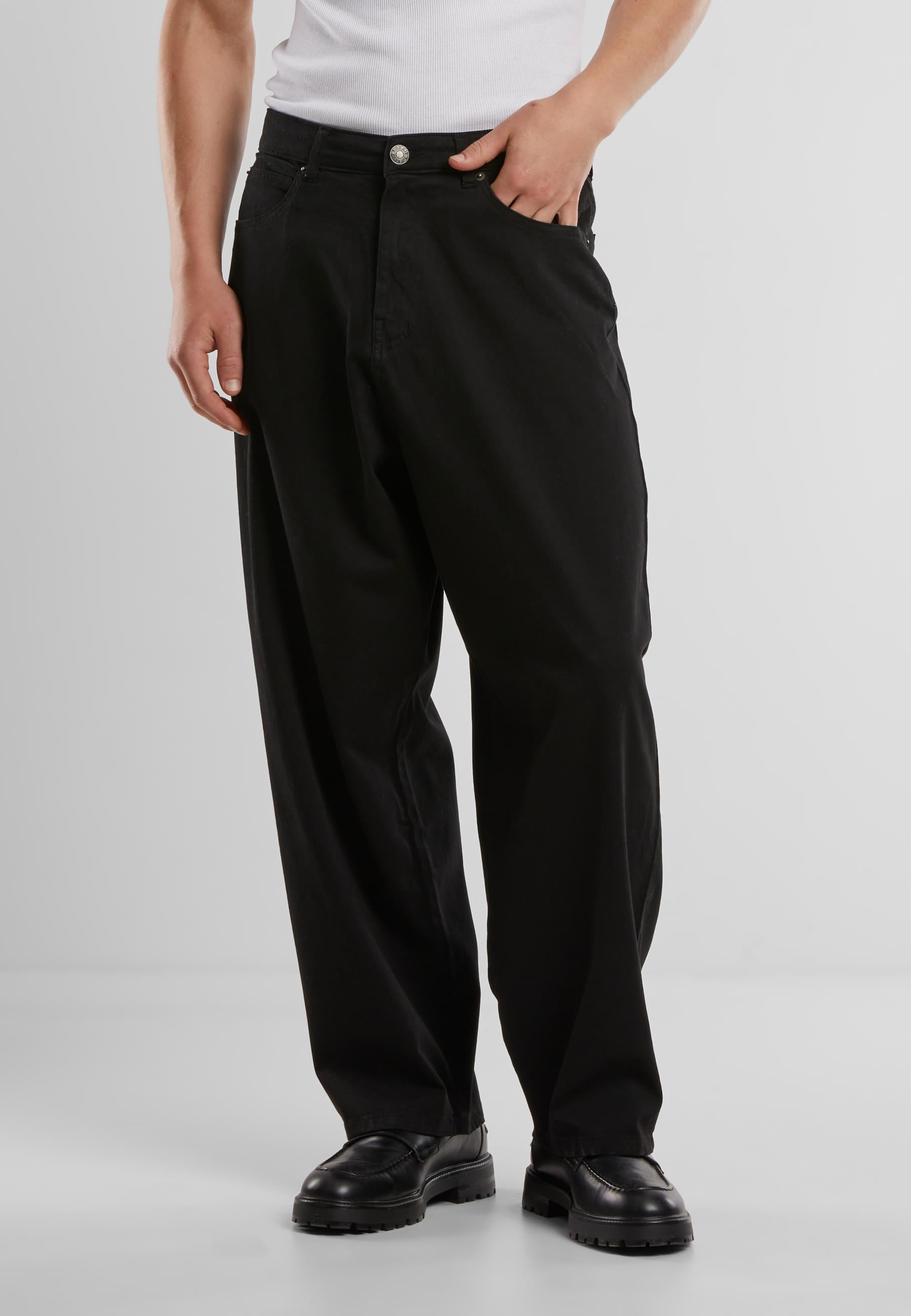 URBAN CLASSICS Stoffhose »Urban Classics Tapered Twill Baggy Pants«