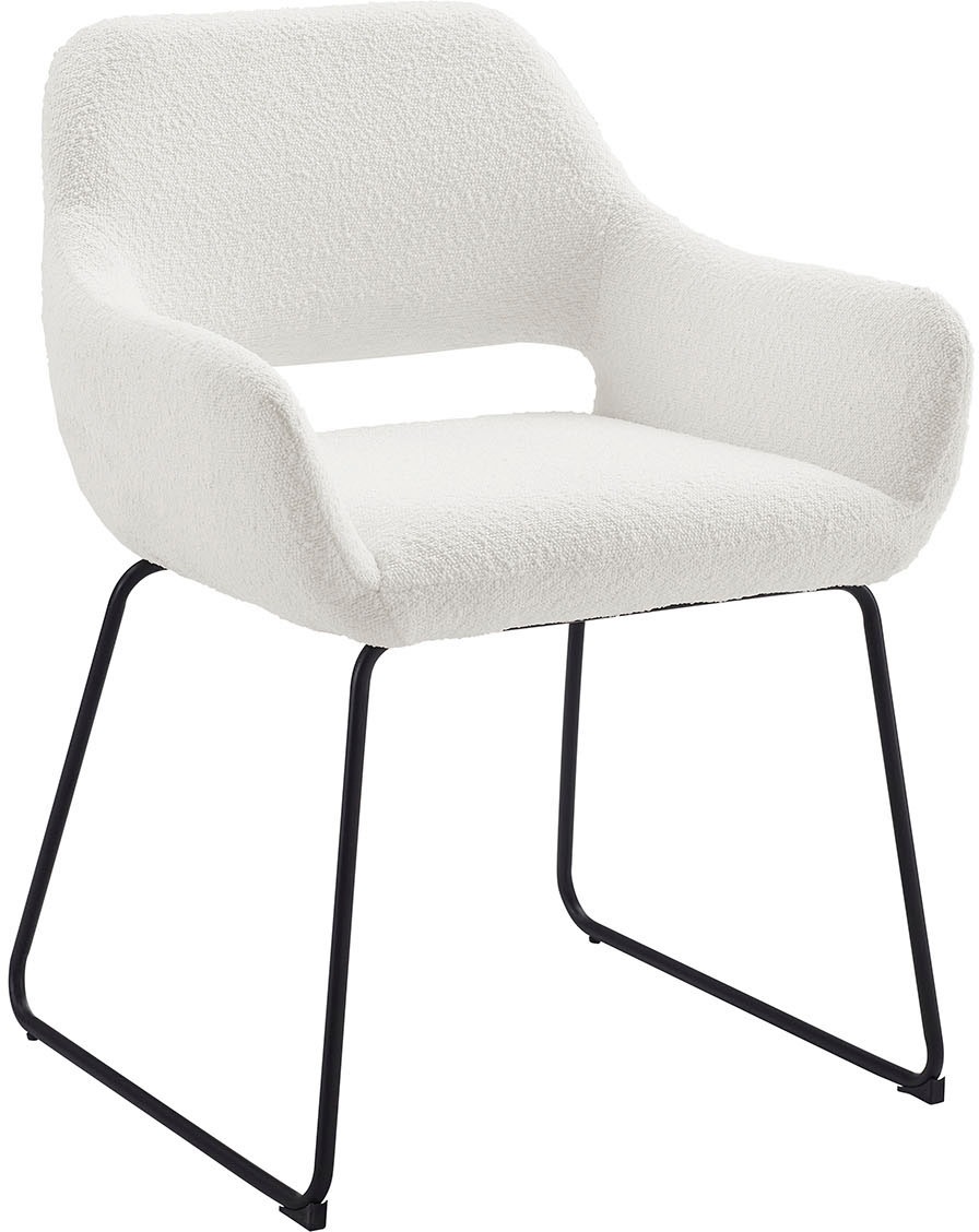 SalesFever Armlehnstuhl »Komfortabler Esszimmerstuhl mit Stil« () Bezug in günstig online kaufen