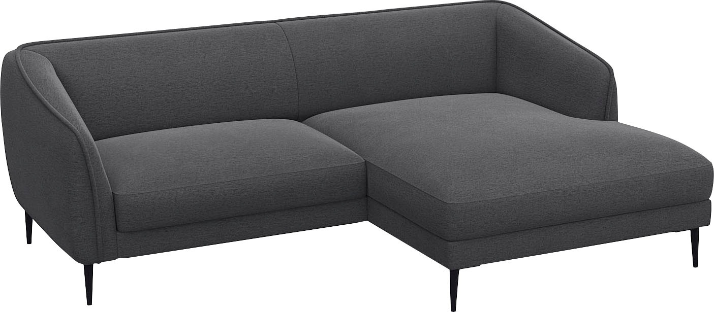 FLEXLUX Ecksofa »Belle Designsofa, bequem durch Kaltschaum im Sitz, OTTOs Choice«, Skandinavisches Design, In hochwertiger Verarbeitung, B/T 218/149 cm