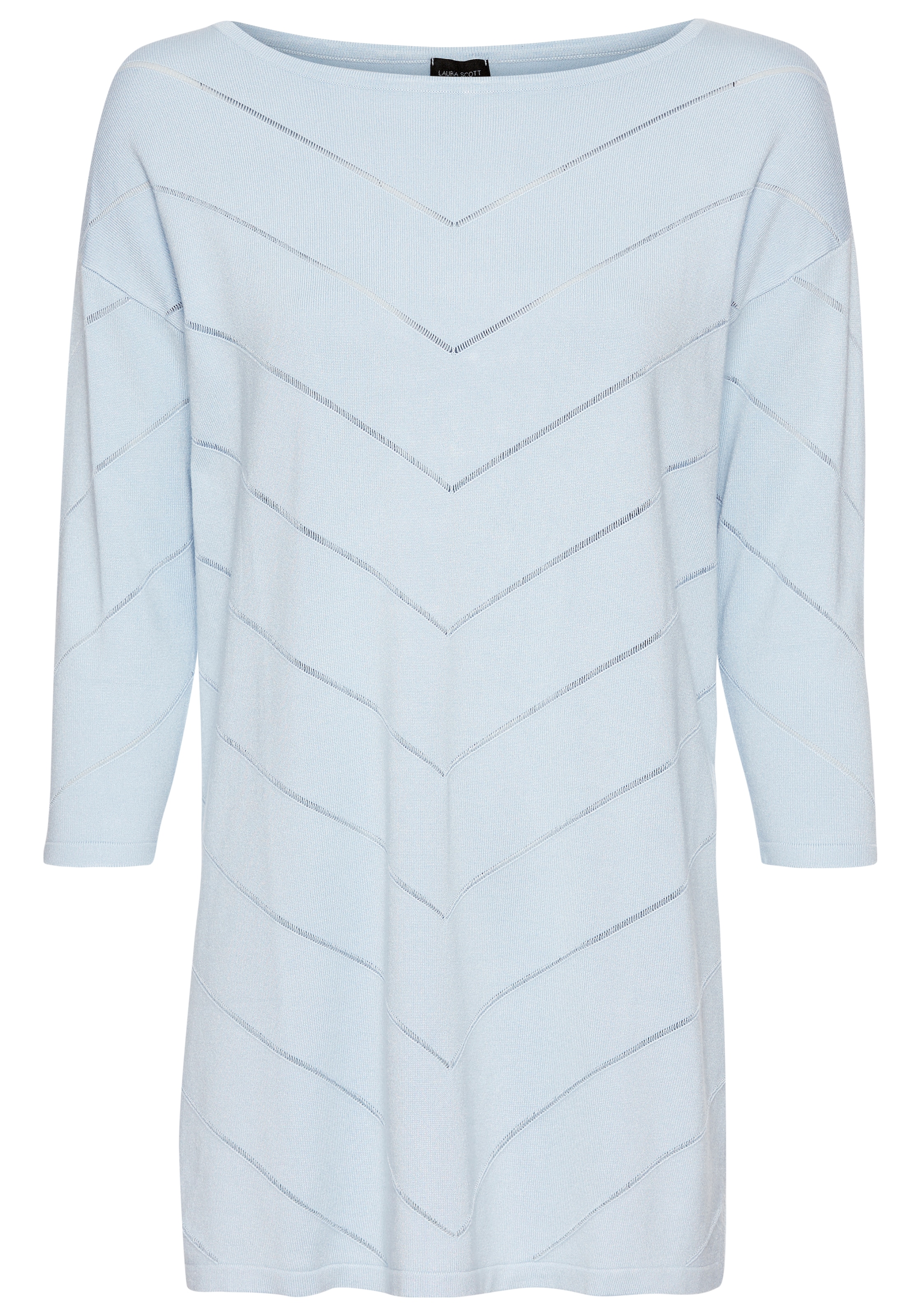 Laura Scott Strickpullover, mit Ajourmuster