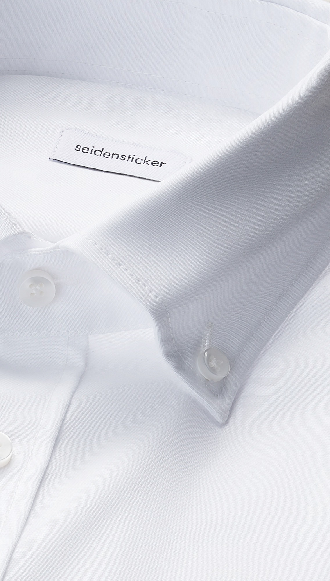 seidensticker Businesshemd »Schwarze Rose« Slim 1/1 Button-Down-Kragen Uni