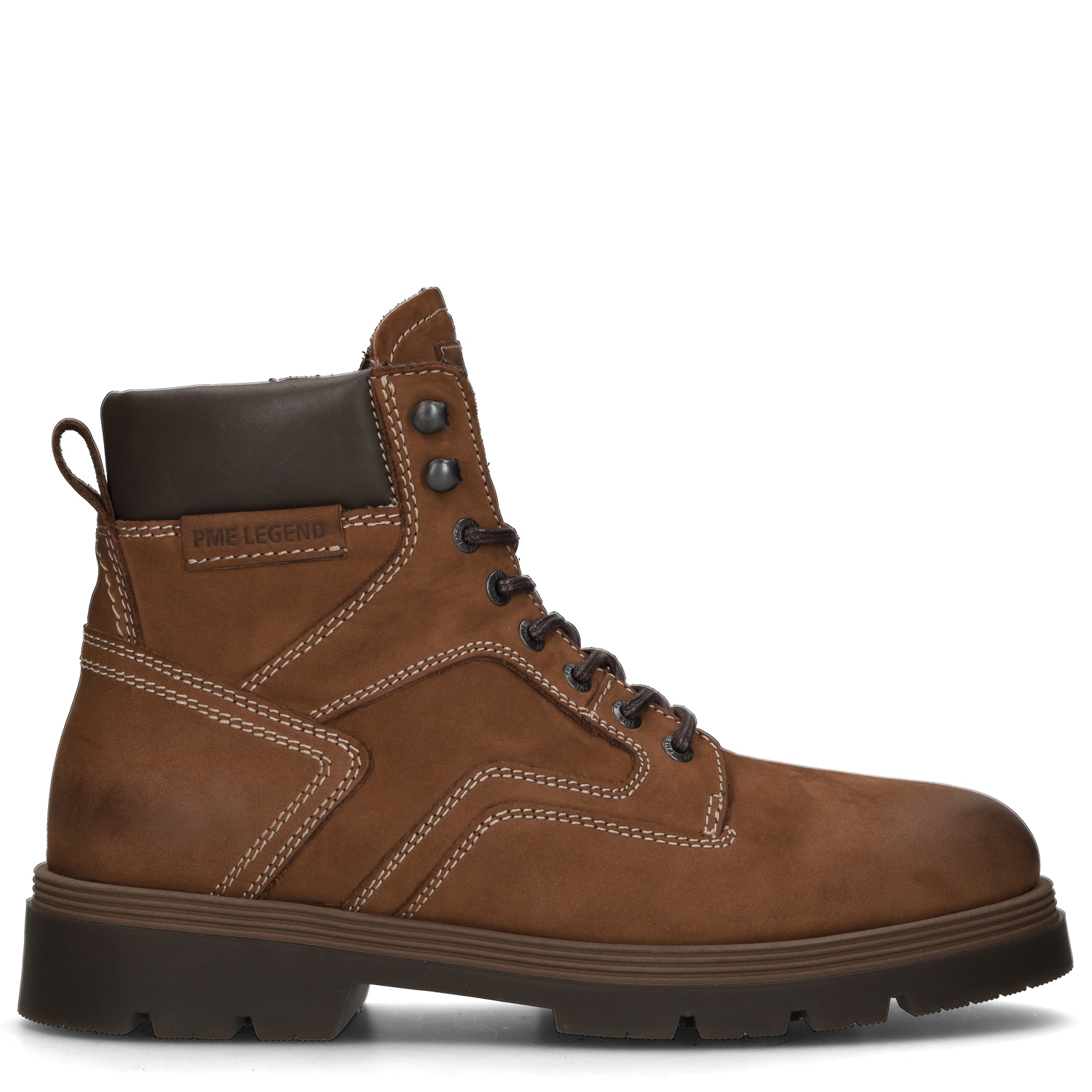 PME LEGEND Schnürstiefelette »SKYVAN«  Schnürboots, Workerboots mit Anziehlasche, Reißverschluss