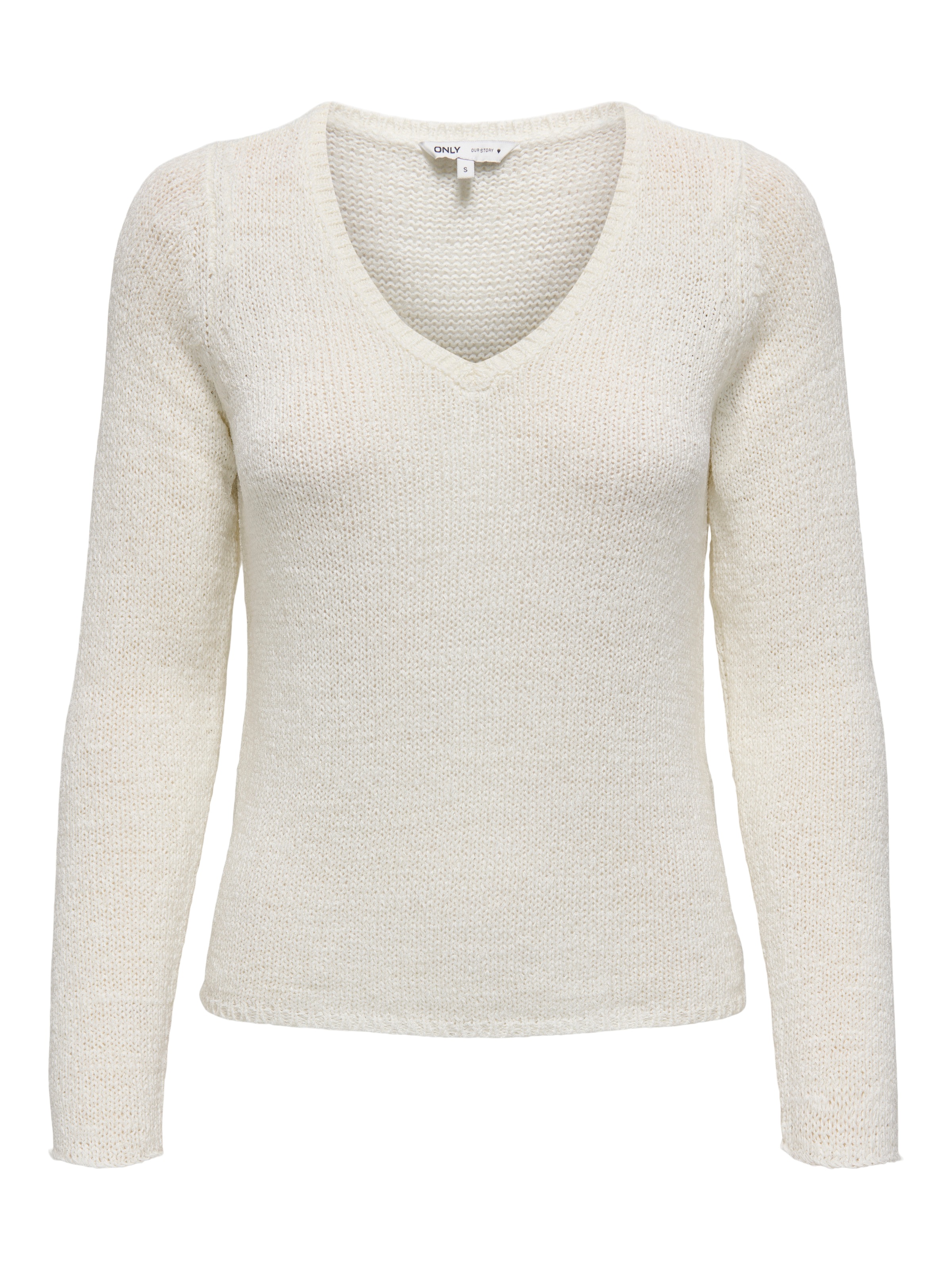 ONLY V-Ausschnitt-Pullover »ONLGEENA L/S V-NECK KNT NOOS«