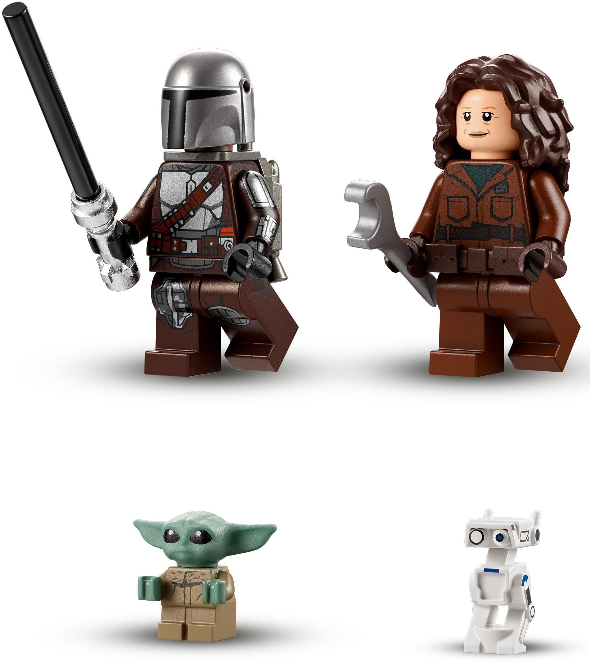 LEGO® Konstruktionsspielsteine »Der N-1 Starfighter des Mandalorianers (75325), LEGO® Star Wars™«, (412 St.)