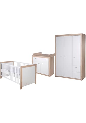 roba® Babyzimmer-Komplettset »Leni 2«, (Set, 3 St.), 3-türig; mit Kinderbett, Schrank... kaufen