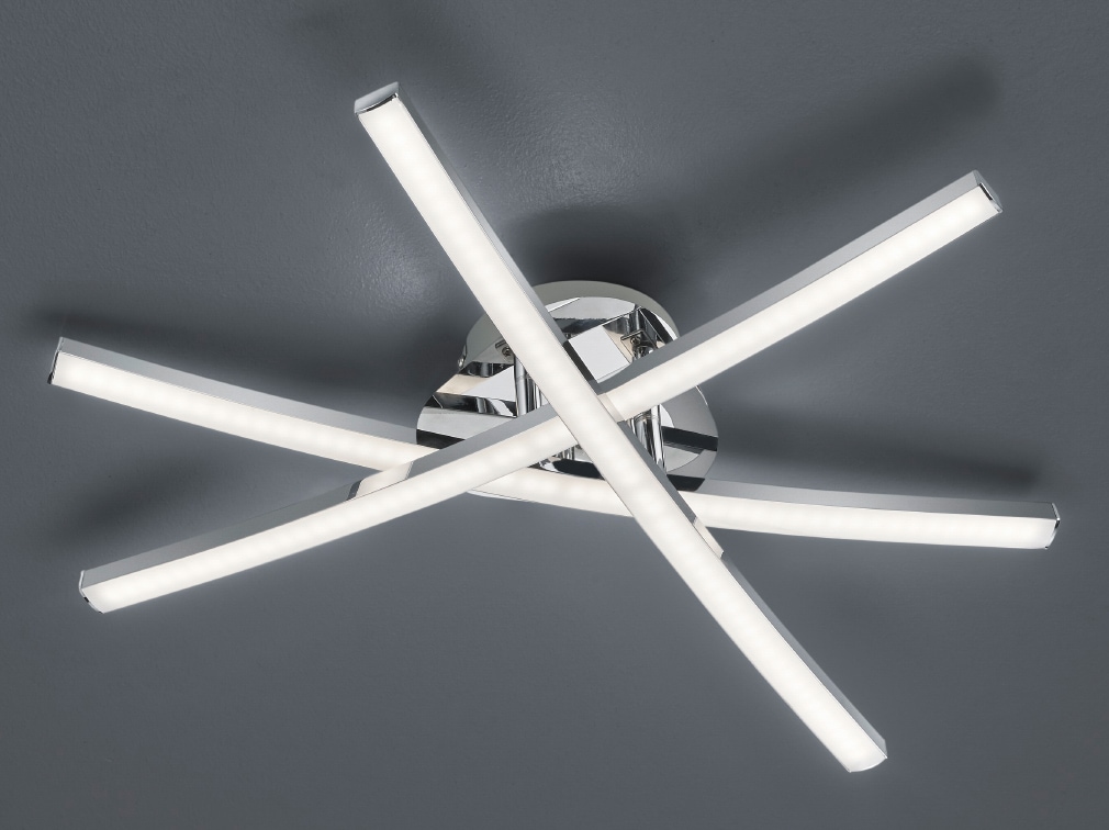 REALITY Leuchten LED Deckenleuchte »CAPELLA«, Leuchtmittel LED-Board | LED fest integriert, LED Deckenlampe
