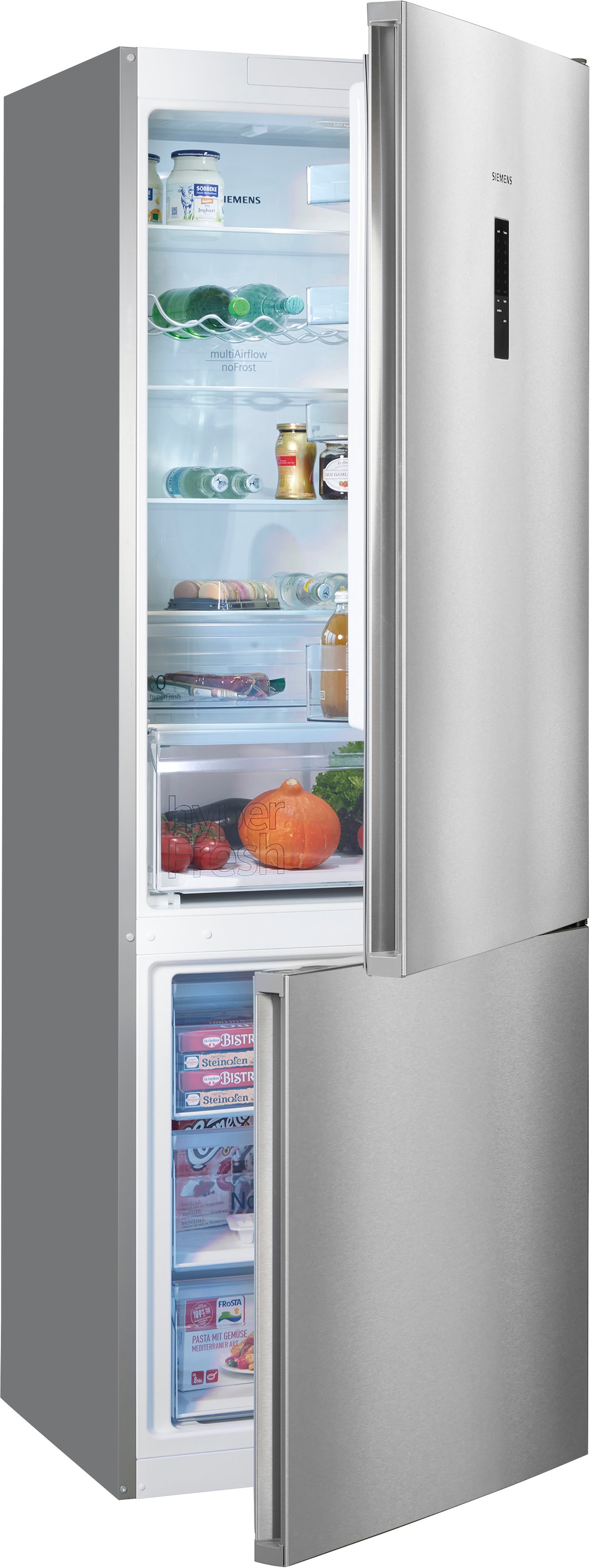 SIEMENS Kühl-/Gefrierkombination, KG49NXIBF, 203 cm hoch, 70 cm breit günstig online kaufen