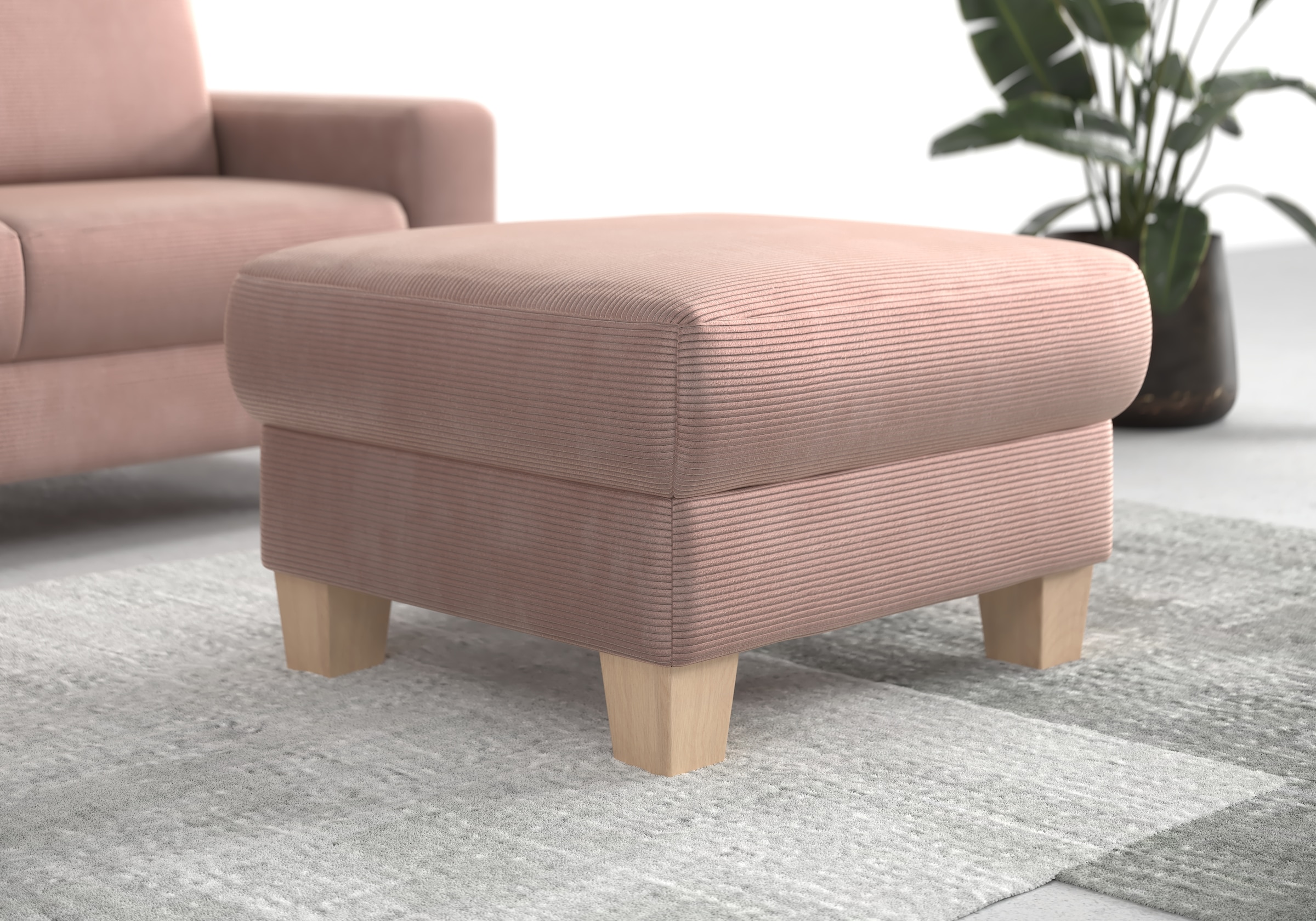 Home affaire "Summer" inkl. Stauraum, Cord-Bezug günstig online kaufen