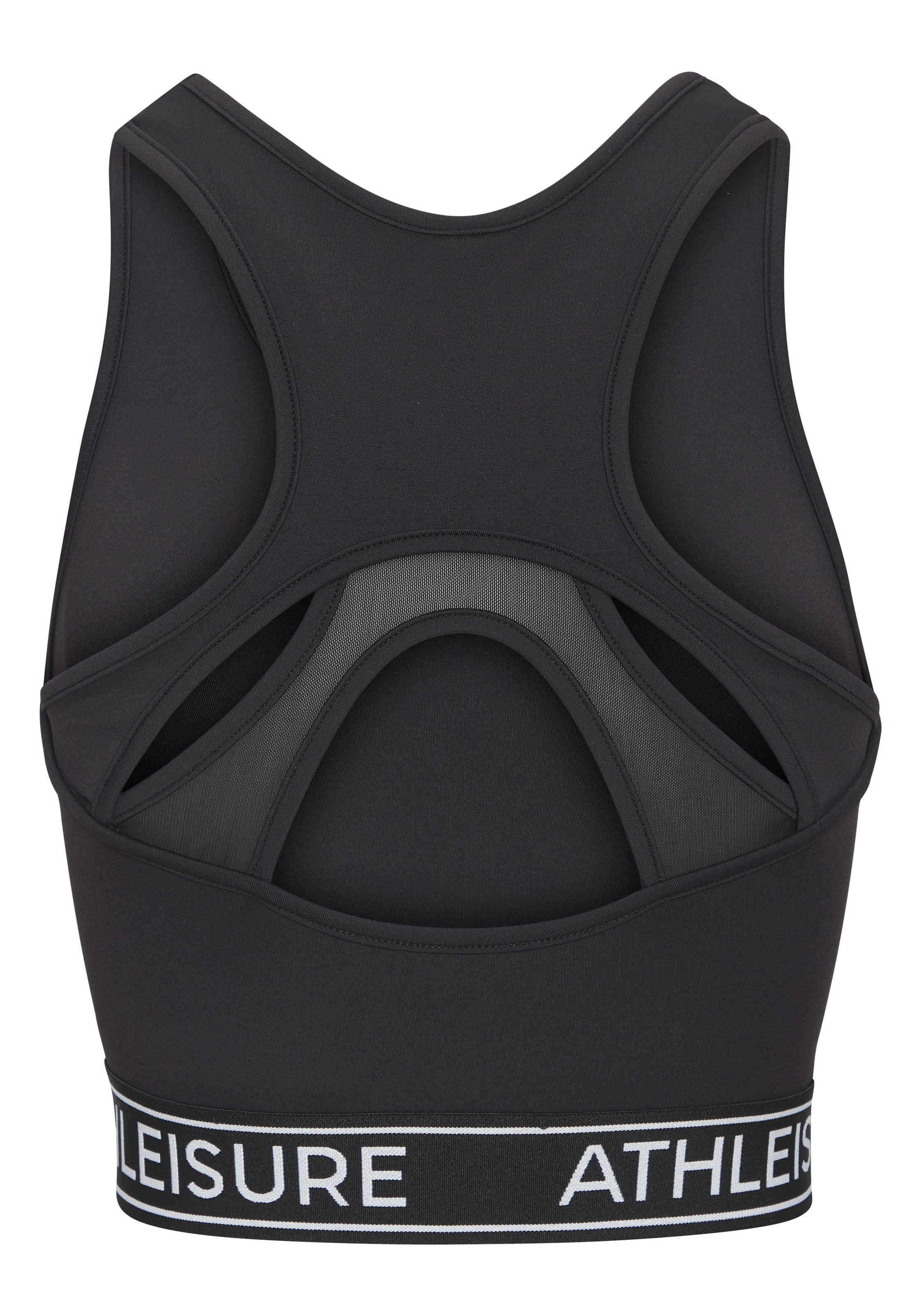 LASCANA ACTIVE Crop-Top mit modischem Rücken und Mesh-Einsatz