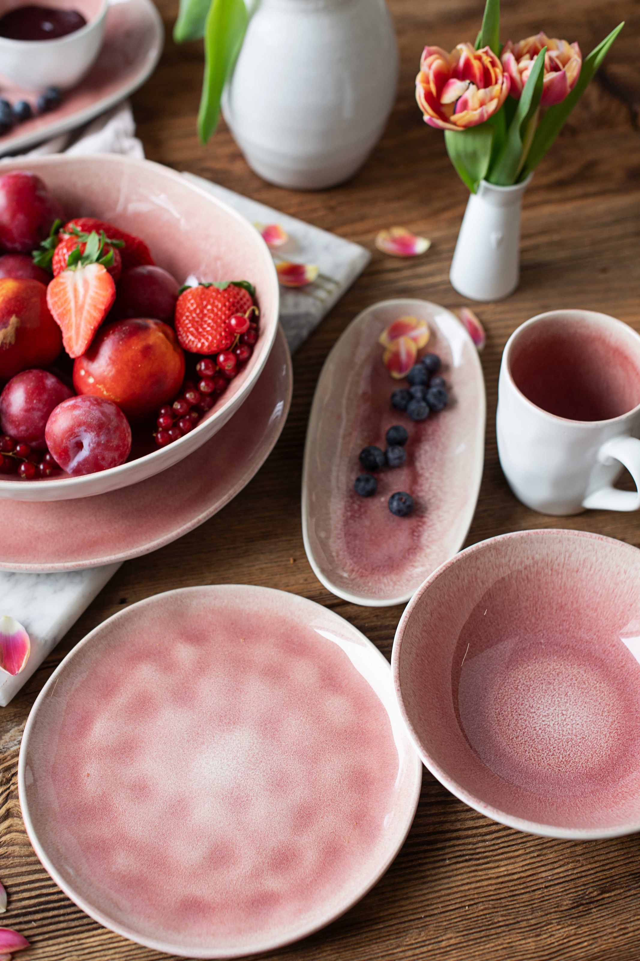 MÄSER Salatschüssel »FROZEN, Salatschüssel-Set, Steinzeug« 9 Stk. aus Stein günstig online kaufen