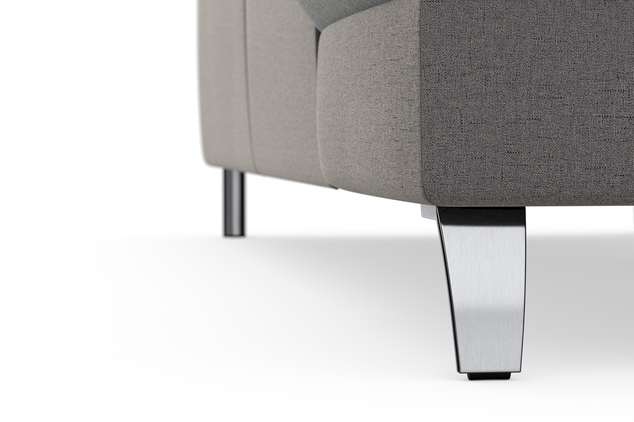 sit&more Ecksofa »Grenoble L-Form mit Federkern«, wahlweise mit Bettfunktion, Bettkasten, Arm- und Kopfteilverstellung
