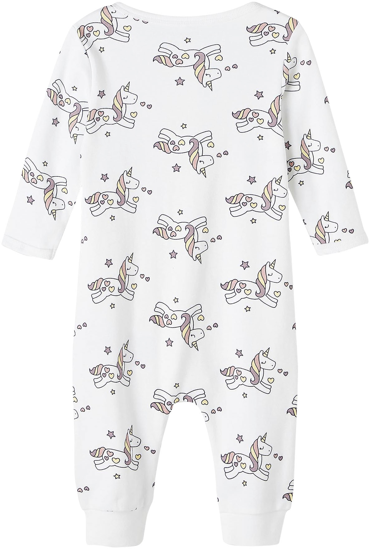 Name It Schlafanzug »NBFNIGHTSUIT ZIP UNICORN NOOS«