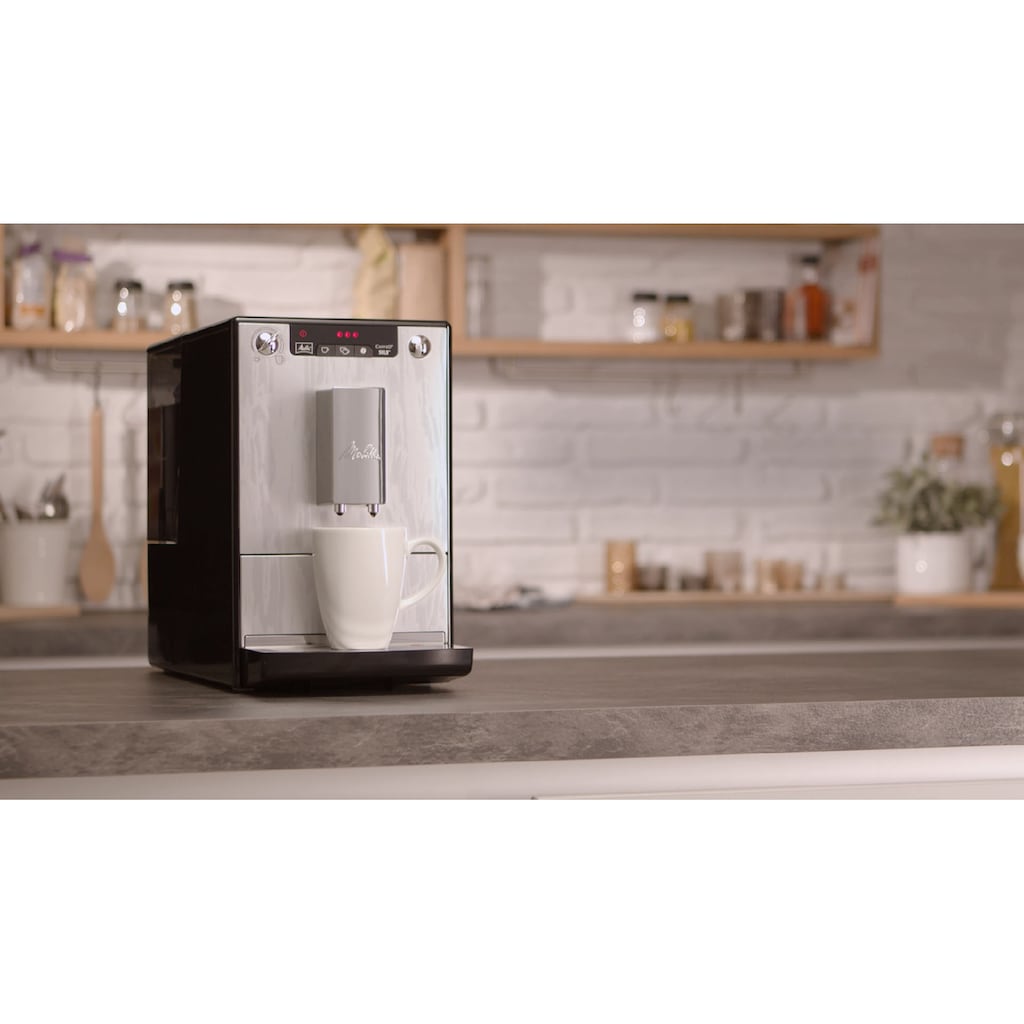 Melitta Kaffeevollautomat »Solo Organic Silver E 950-111«